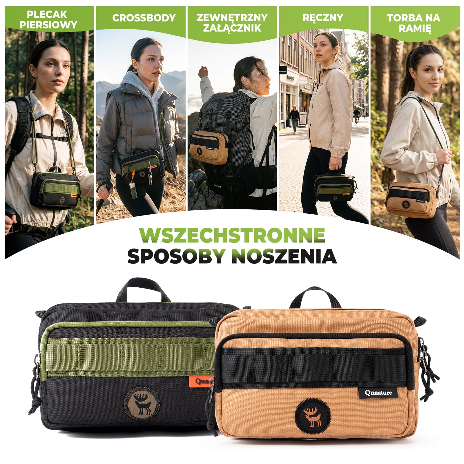 Qunature Wielofunkcyjna Torba Sportowa 2.5L - H78 - Image 6