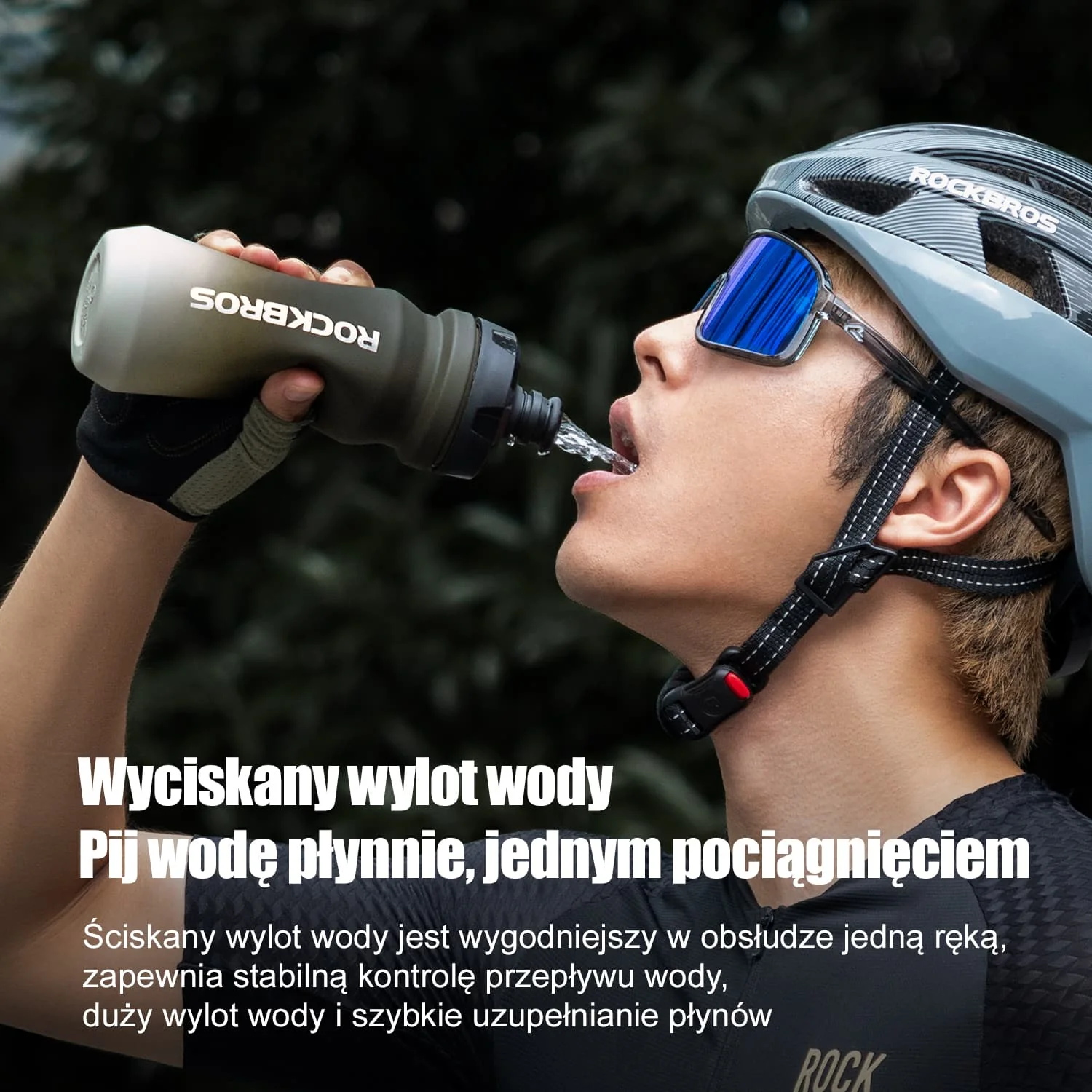 Bidony rowerowa z otwieraną pokrywką 600/750 ml - Image 5