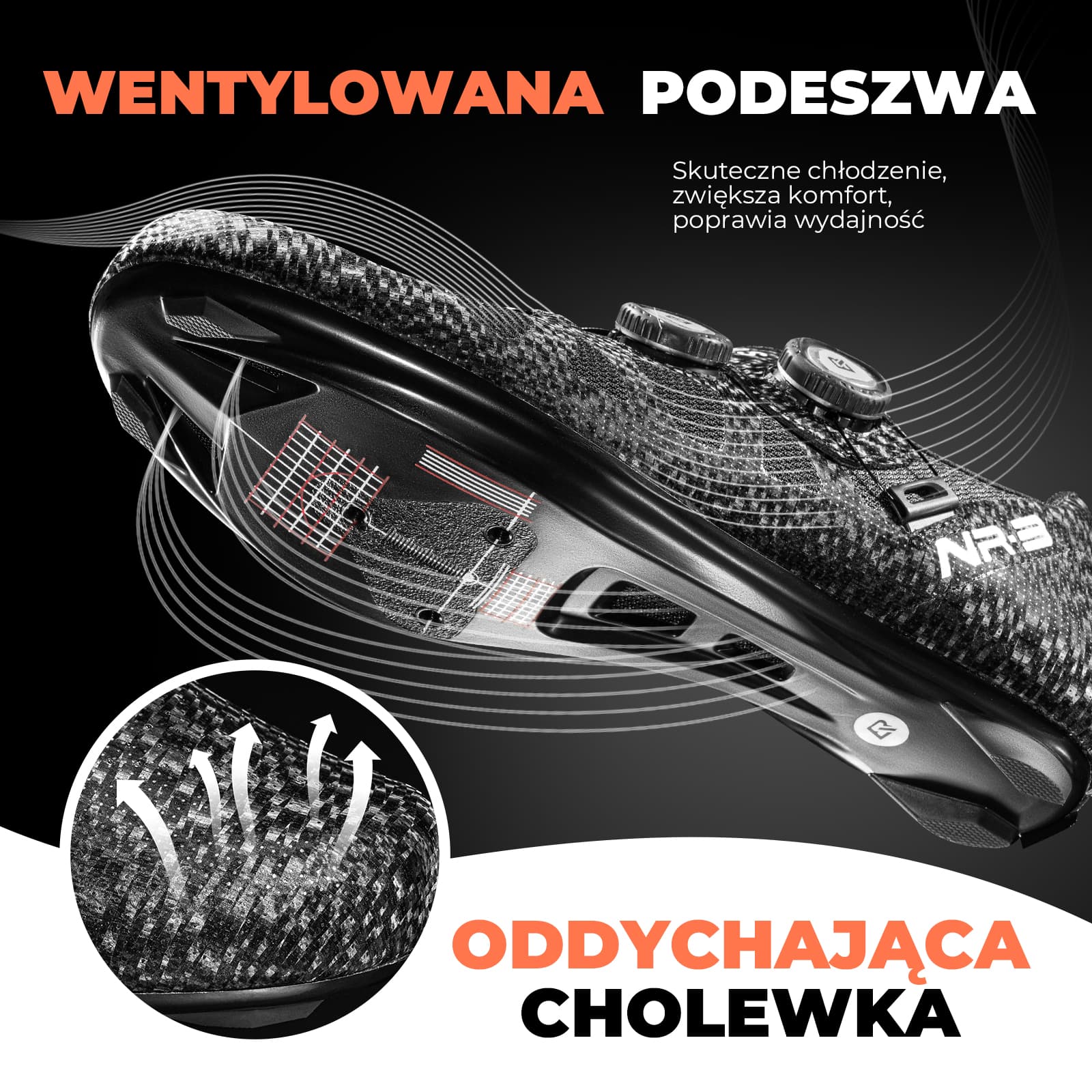 Buty Zatrzaskowe Kompatybilne z SPD-SL i Look KEO -NR3 - Image 2