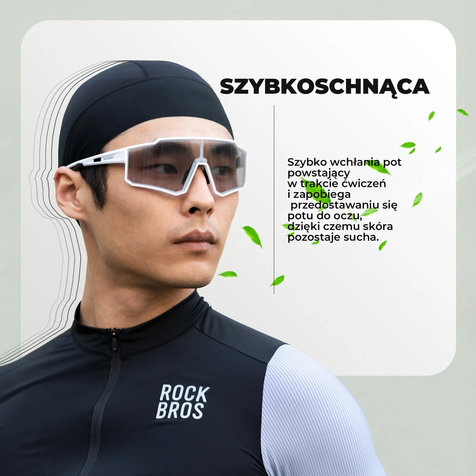 Czapka Rowerowa Pod Kask -LF70790 - Image 4