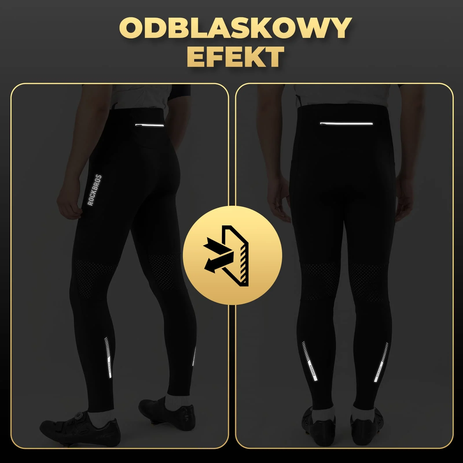 Długie Spodnie Rowerowe dla Mężczyzn i Kobiet -YDCK001 - Image 3
