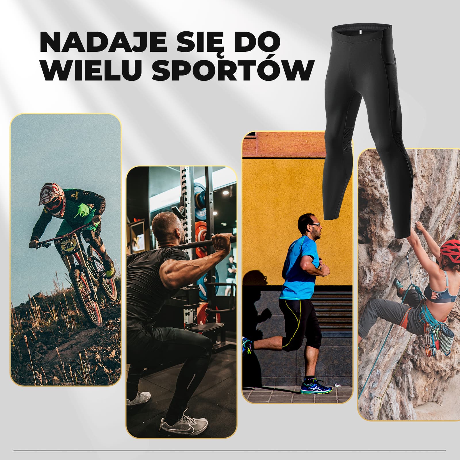 Długie Spodnie Rowerowe dla Mężczyzn i Kobiet -YDCK001 - Image 6