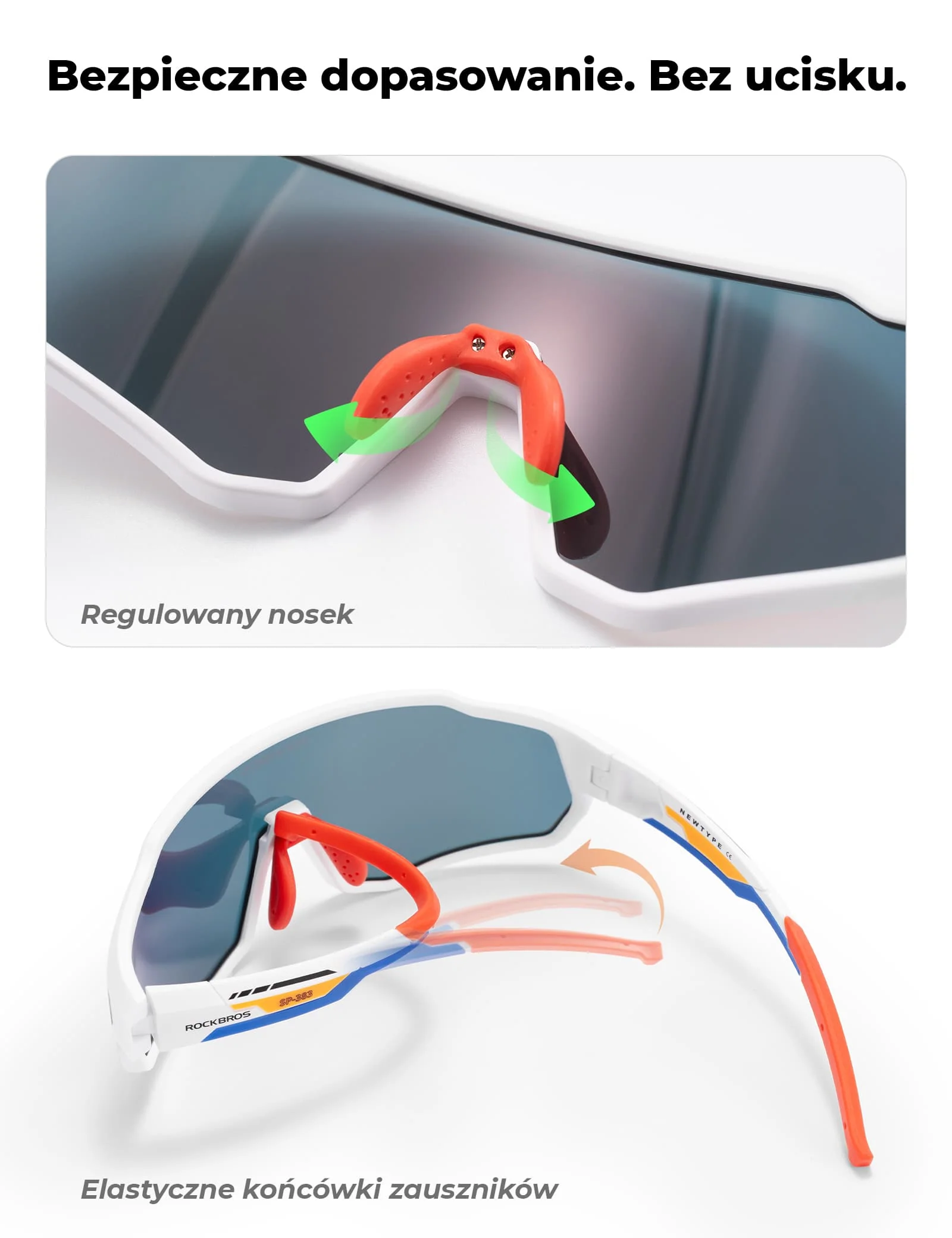 Dziecięce Okulary Sportowe Inteligentna Ochrona Wzroku i Komfort-SP383 - Image 29