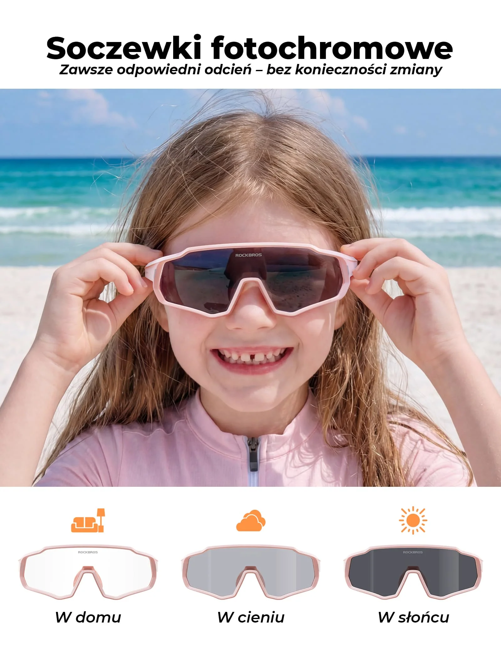 Dziecięce Okulary Sportowe Inteligentna Ochrona Wzroku i Komfort-SP383 - Image 43