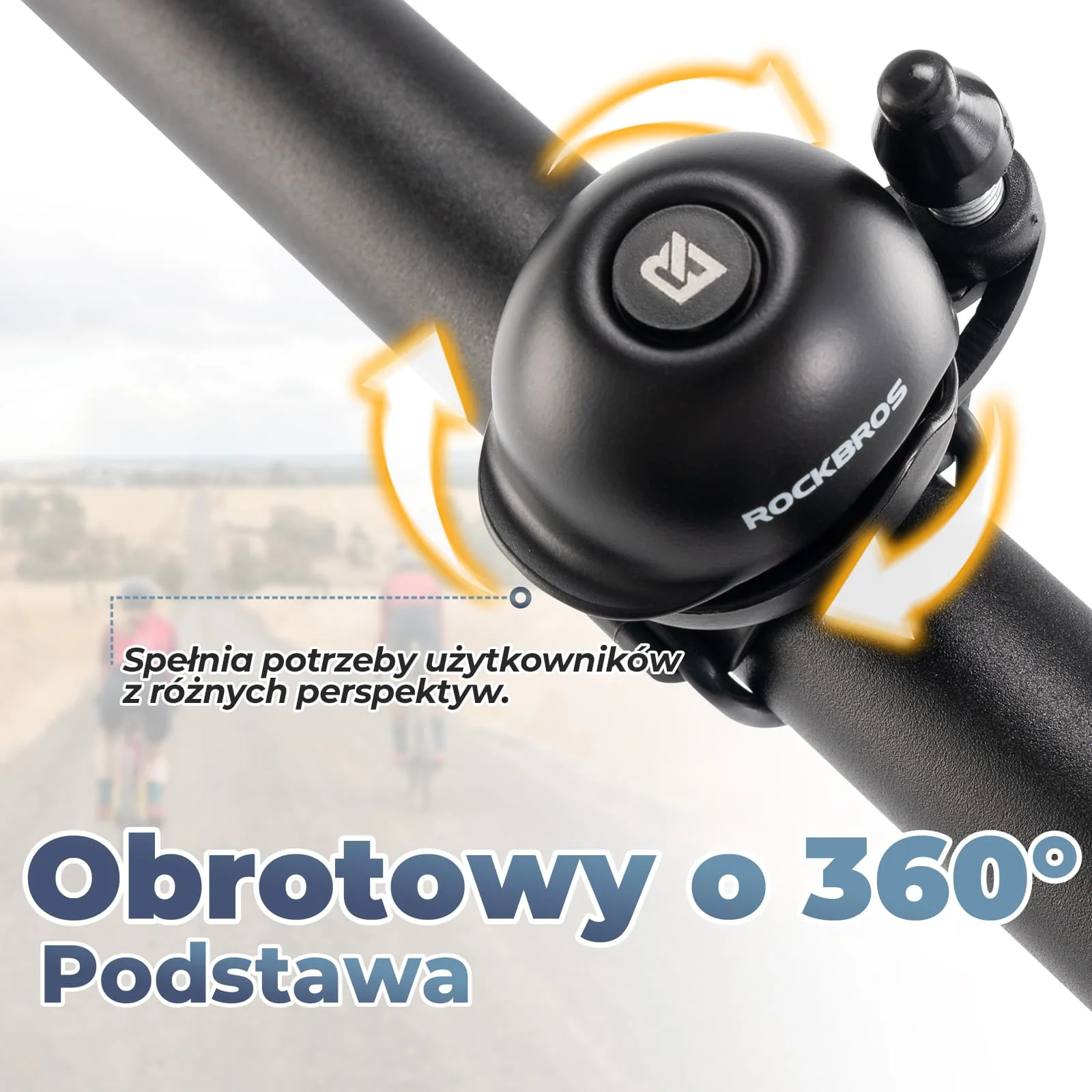 Dzwonek Rowerowy 80 dB Aluminiowy, Wodoodporny i Łatwy w Montażu-2025-1A - Image 21