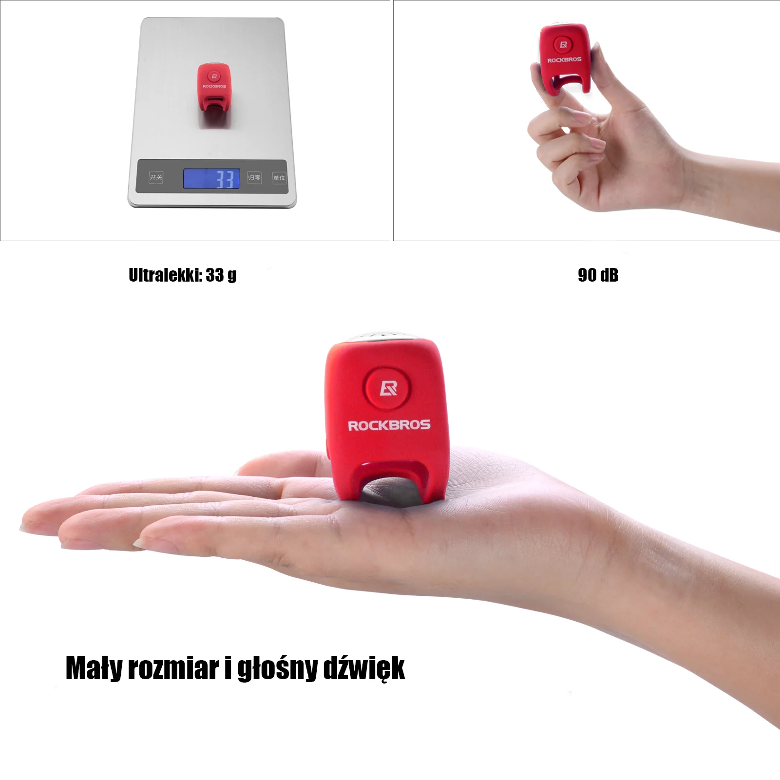 Dzwonek Rowerowy Elektroniczny 90 Decybeli - Image 23