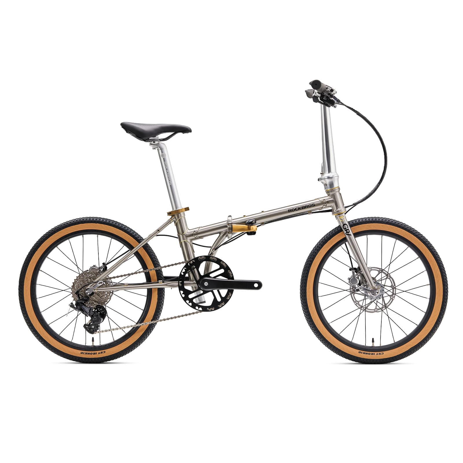 Gravis-Stalowy Rower Gravelowy Składany 20"