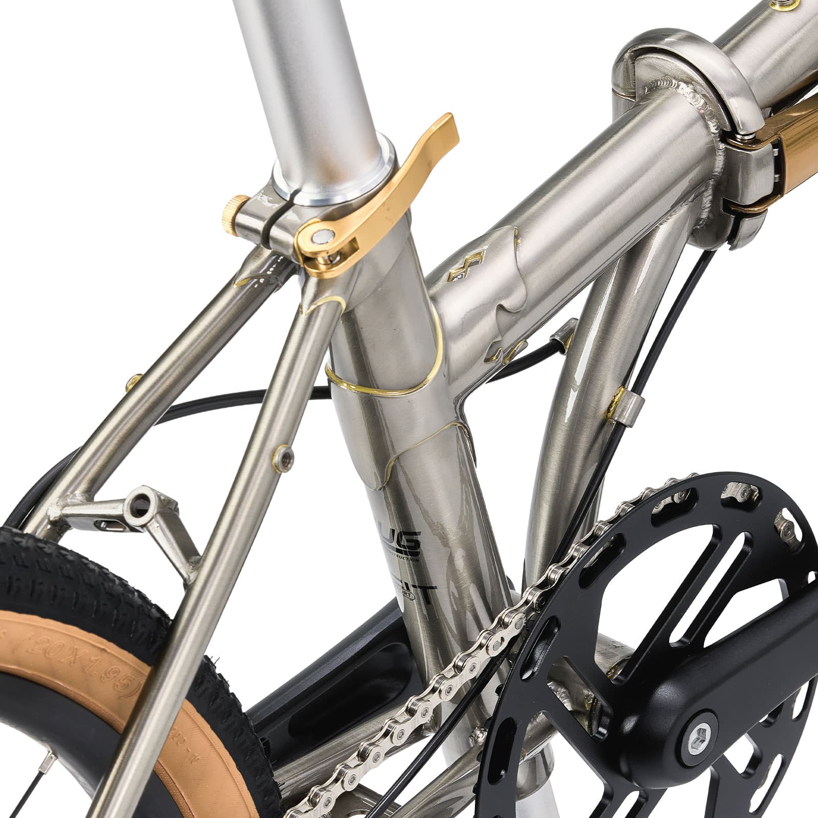 Gravis-Stalowy Rower Gravelowy Składany 20" - Image 12