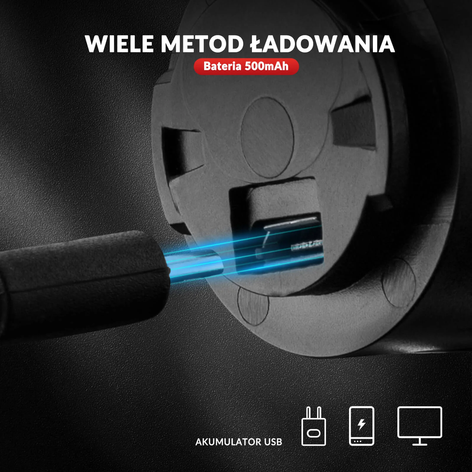 Inteligentne Tylne Światło Rowerowe -WR05 - Image 6