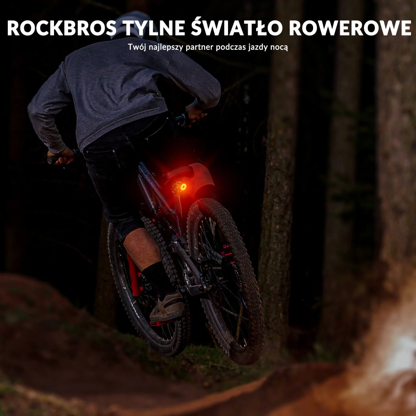 Inteligentne Tylne Światło Rowerowe -WR05 - Image 8
