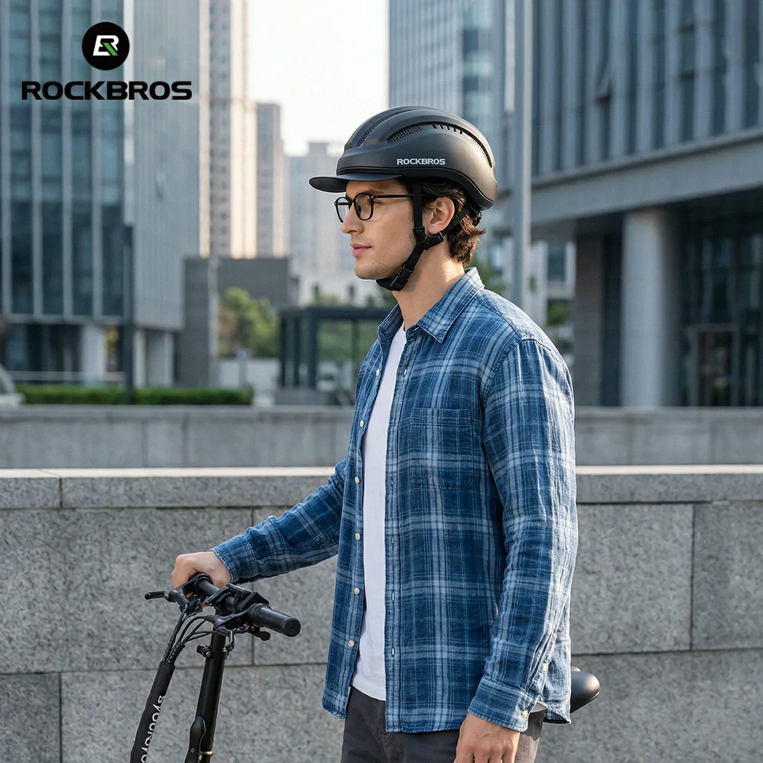 Kask Rowerowy Rekreacyjny Zdejmowany Daszek I Gogle Magnetyczne-ZK-099 - Image 11