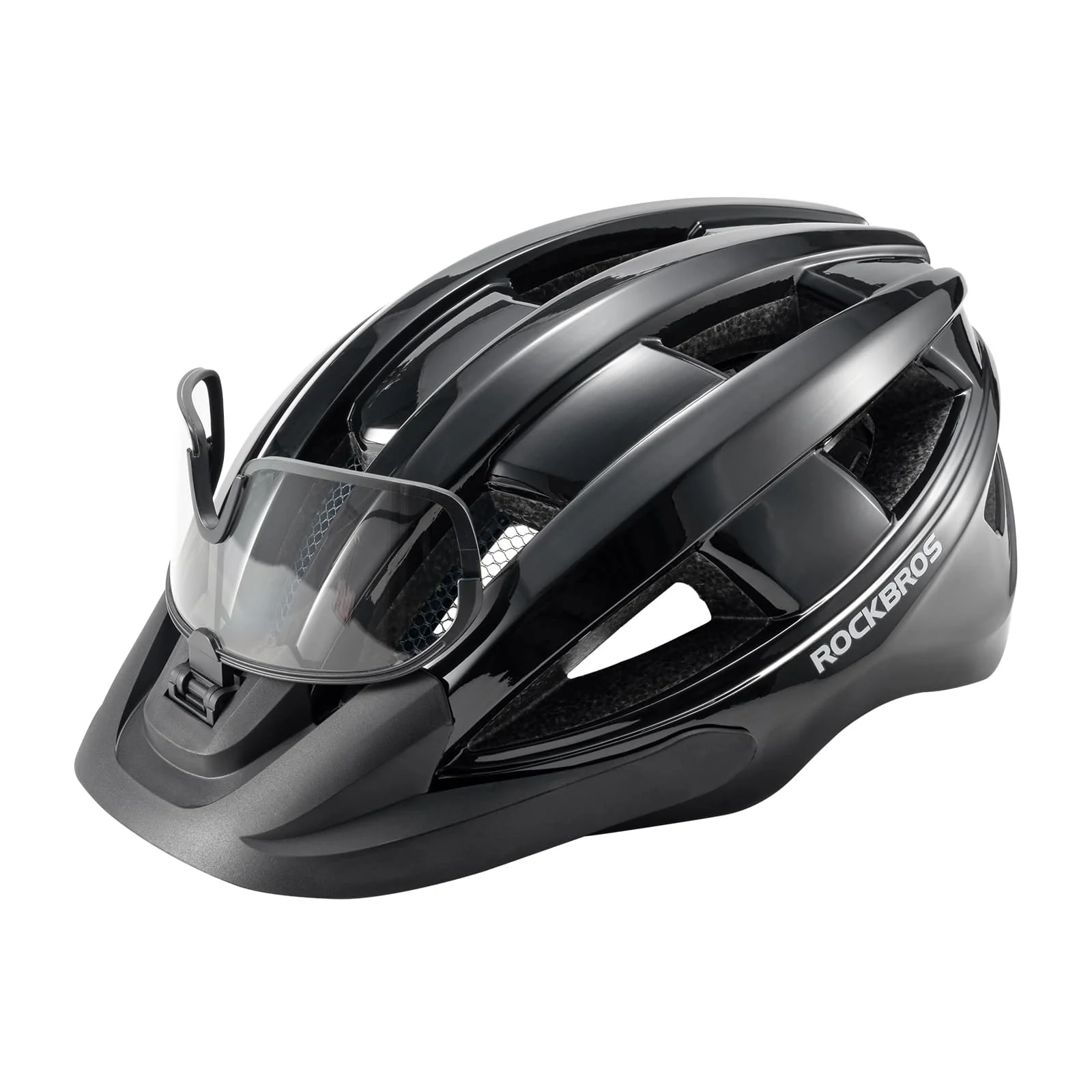 Kask Rowerowy z Okularami Fotochromowymi i Światłem Tylnym -ZK-013L - Image 13
