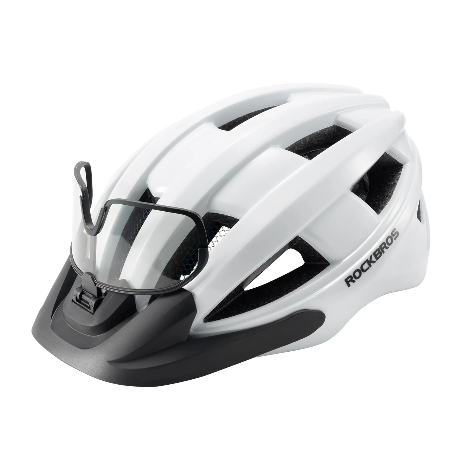 Kask Rowerowy z Okularami Fotochromowymi i Światłem Tylnym -ZK-013L - Image 19