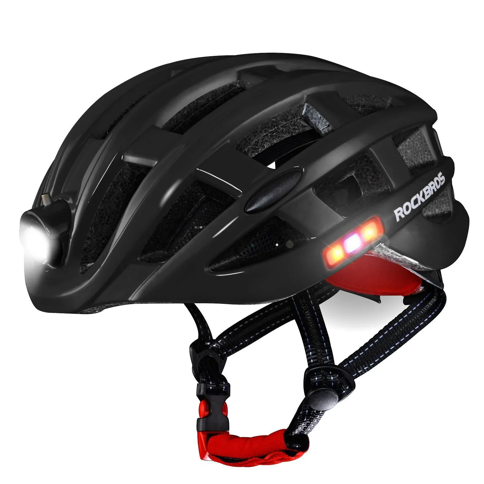 Kask Rowerowy Z Światłem Ostrzegawczym-ZN1001 - Image 9