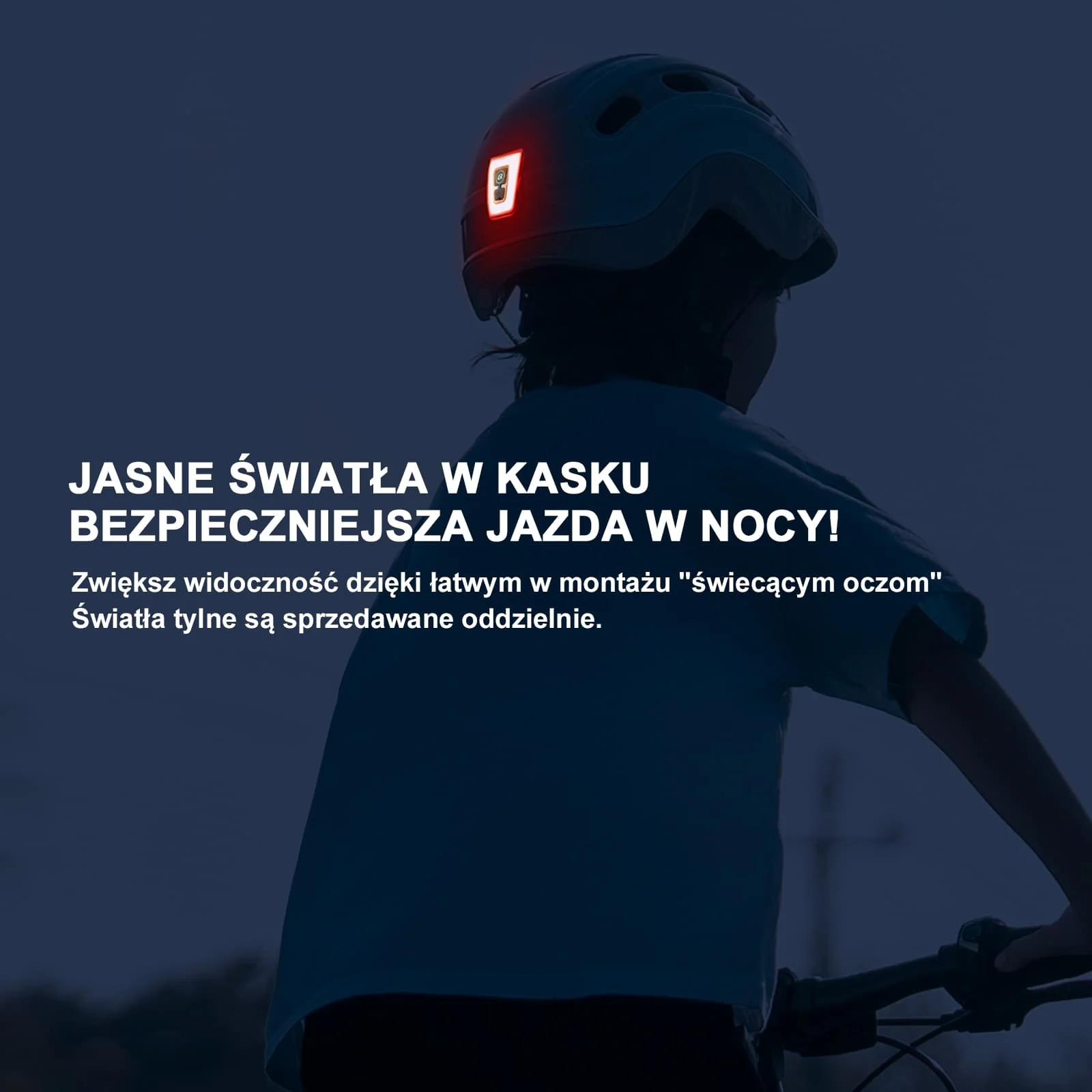 Kask Rowerowy z Uchwytem Na Światło Tylne Dla Dzieci w Wieku 6-18 Lat-LK-23 - Image 5