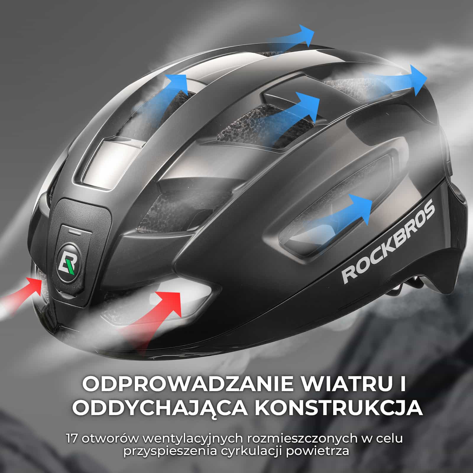 Kask ze Zdalnie Sterowanym Światłem Tylnym-ZK-031 - Image 15