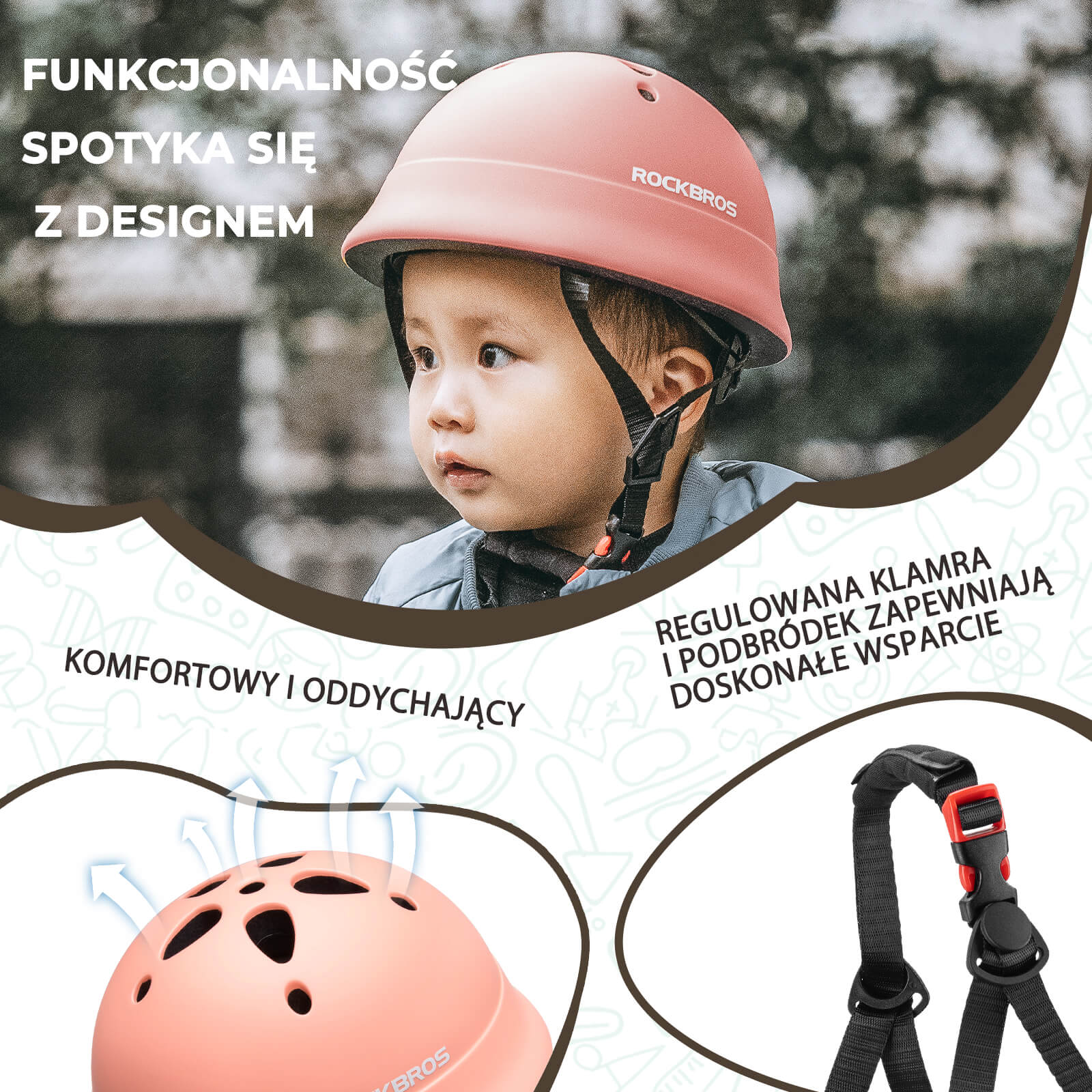 Kaski Rowerowe dla Dzieci Regulowany - Image 14