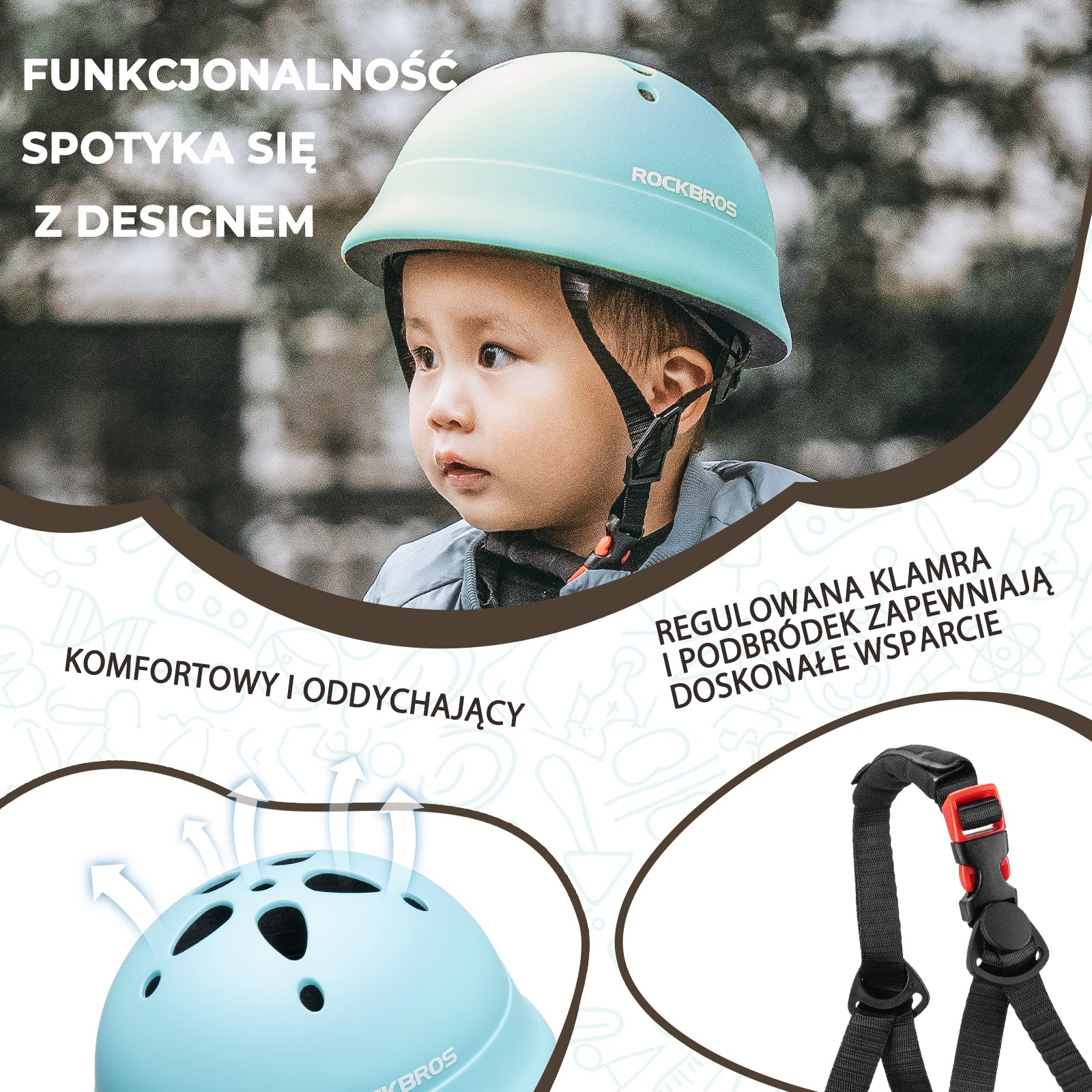 Kaski Rowerowe dla Dzieci Regulowany - Image 26