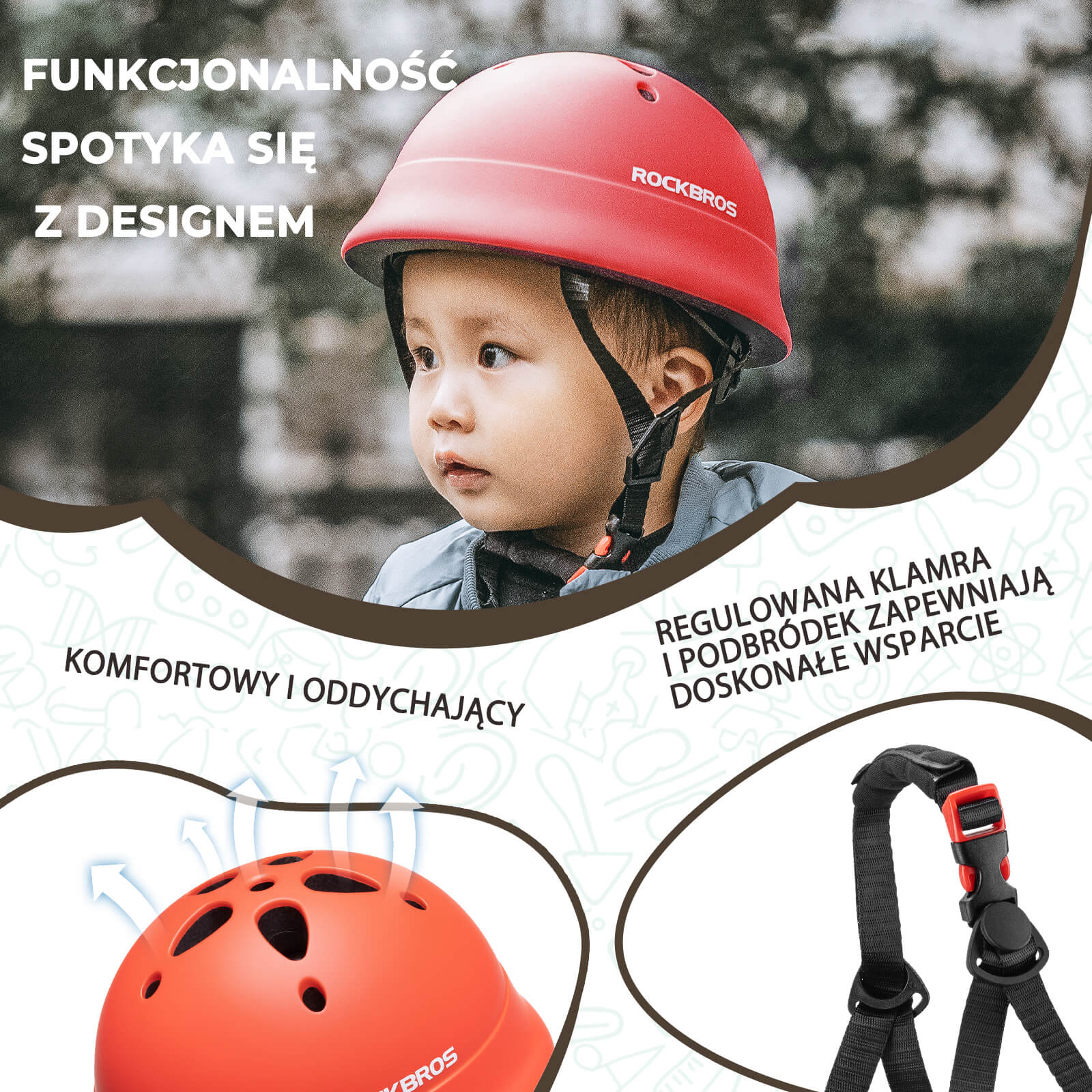 Kaski Rowerowe dla Dzieci Regulowany - Image 8
