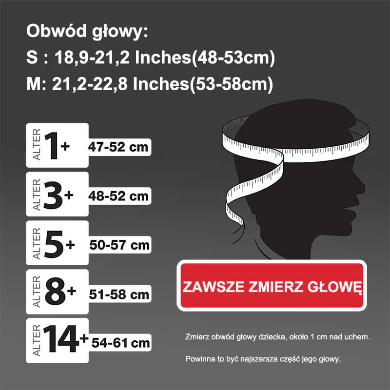 Kaski Rowerowy dla Dzieci z Odpinaną Osłoną Podbródka -TT-32 - Image 23