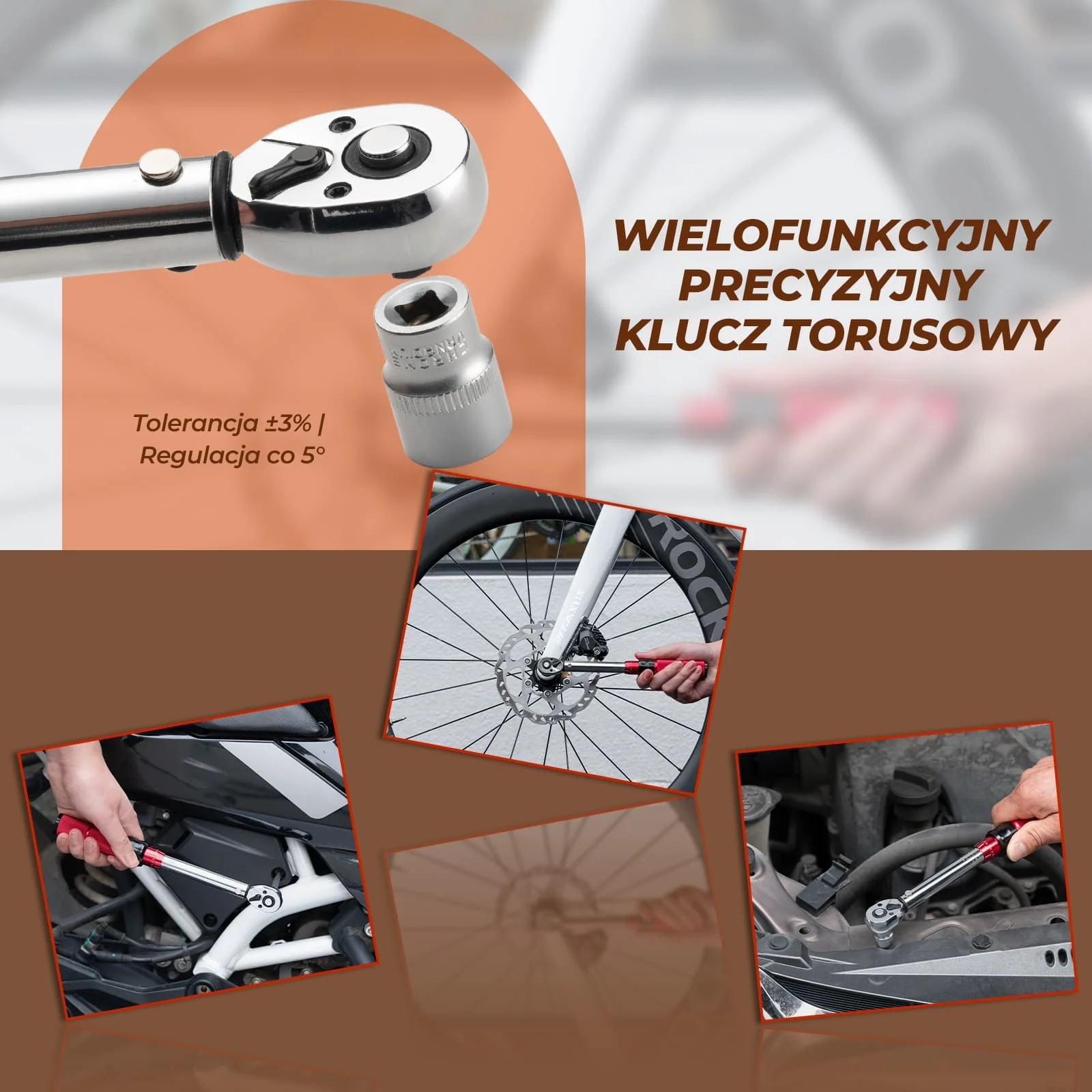 Klucz Dynamometryczny 2–24 Nm Precyzyjny, Wytrzymały I Wszechstronny - Image 4
