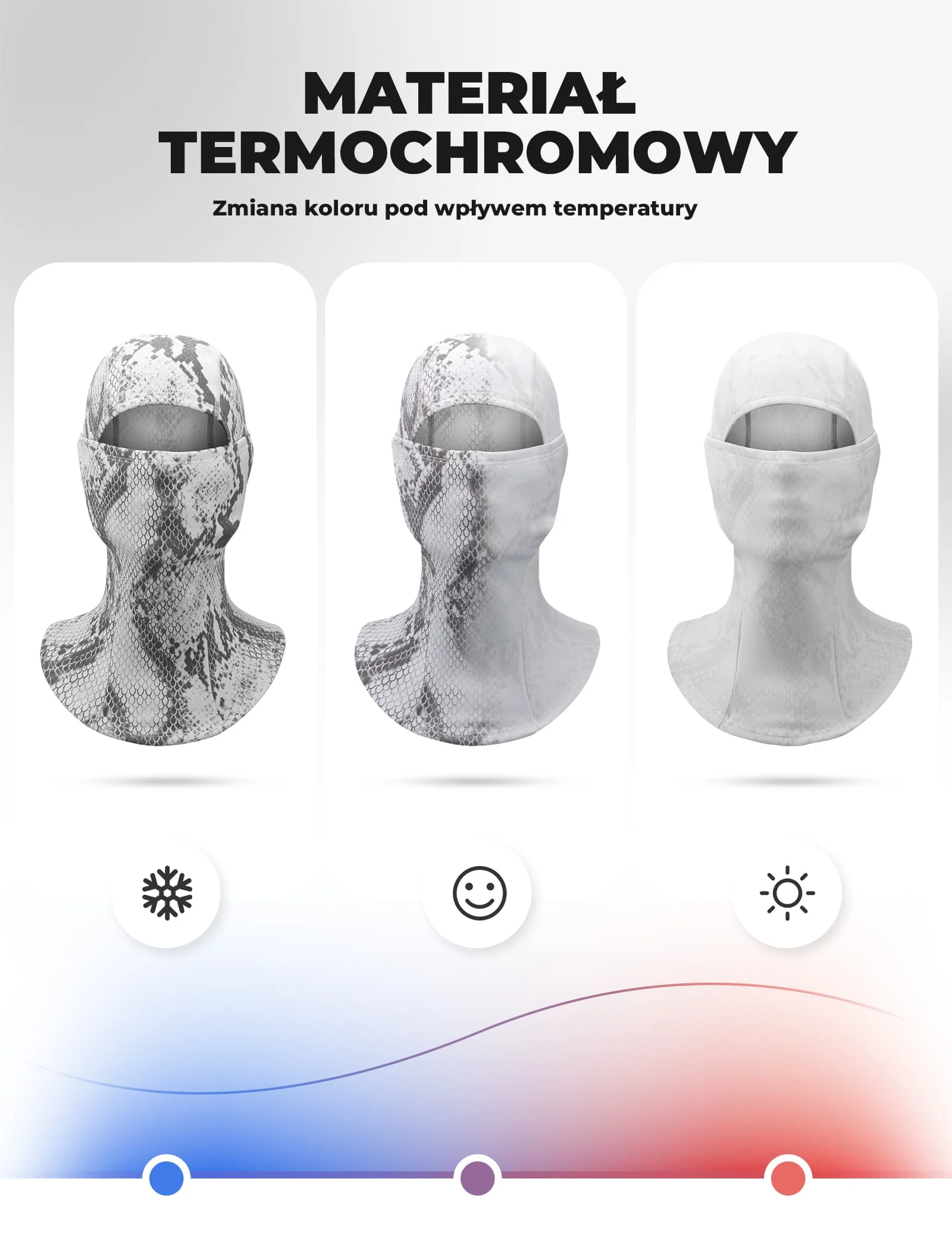 Kominiarka Termoaktywna Zmienna Kolorystycznie, Ciepła i Wiatroszczelna-LF25813 - Image 23