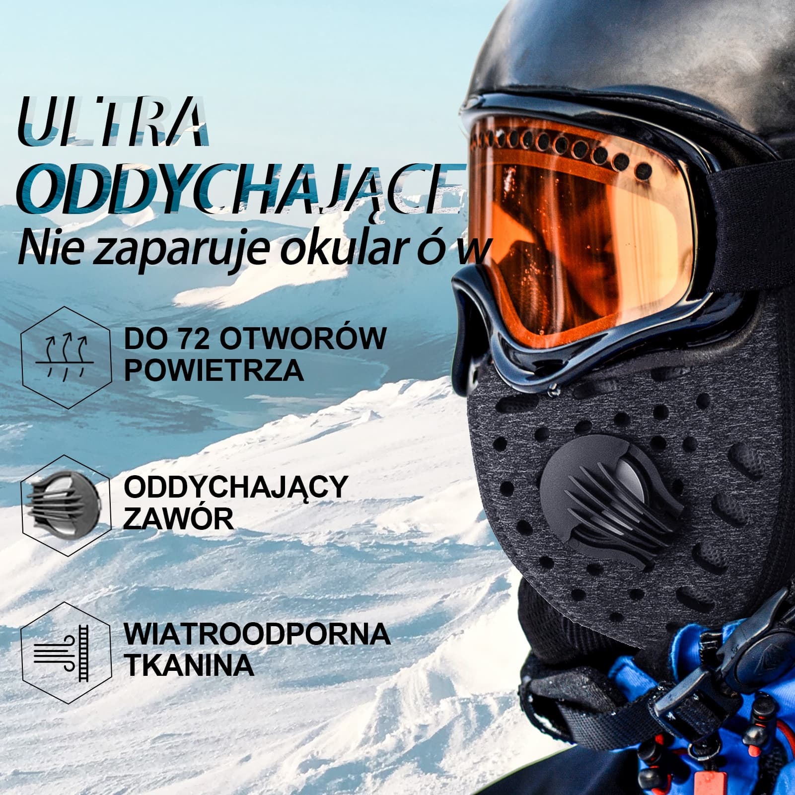 Kominiarka Wiatroszczelna I Pyłoszczelna Z Zaworem Oddechowym-LF7127-1 - Image 14