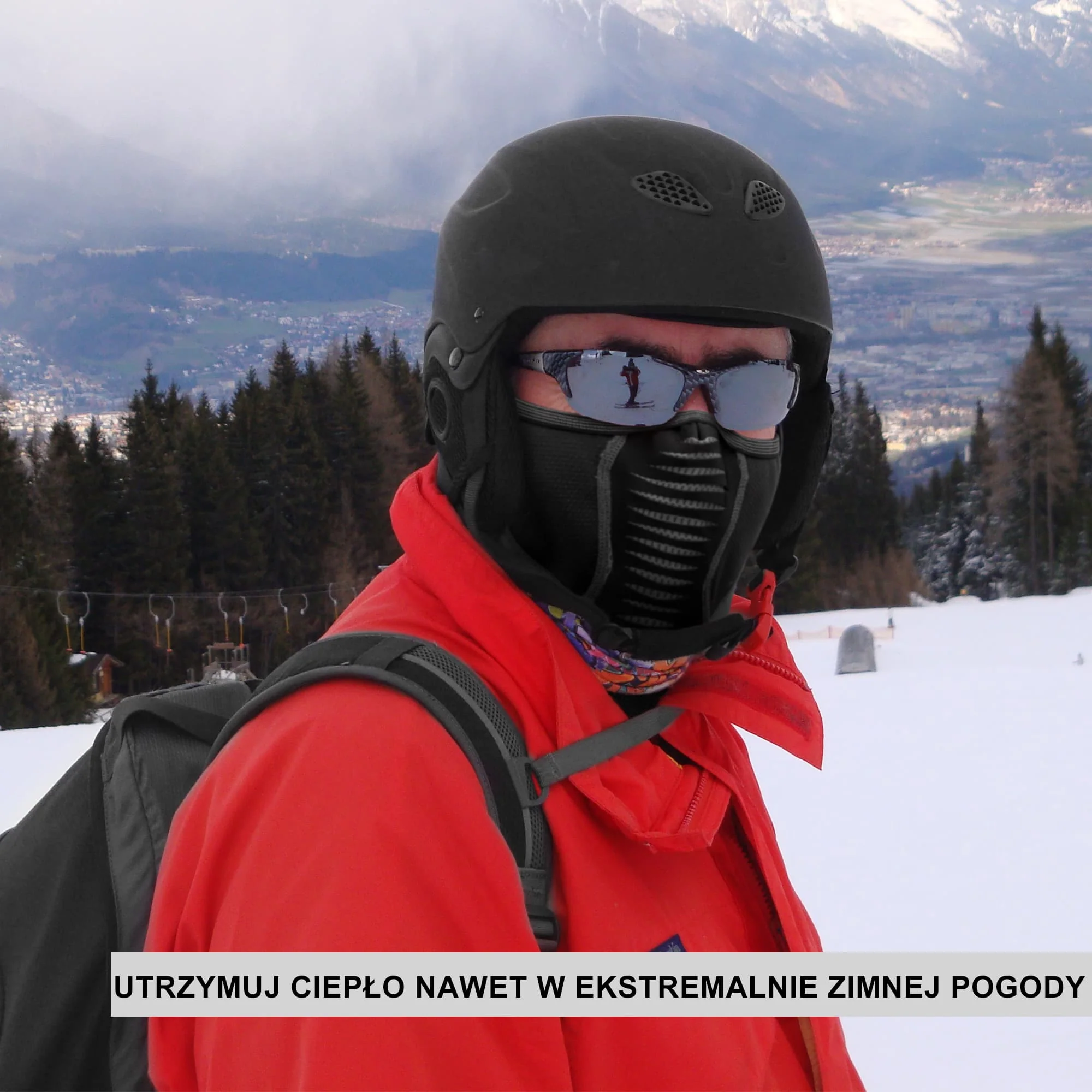 Kominiarka Zimowa, Ocieplana Wielofunkcjonalna dla Kobiet i Mężczyzn - Image 12