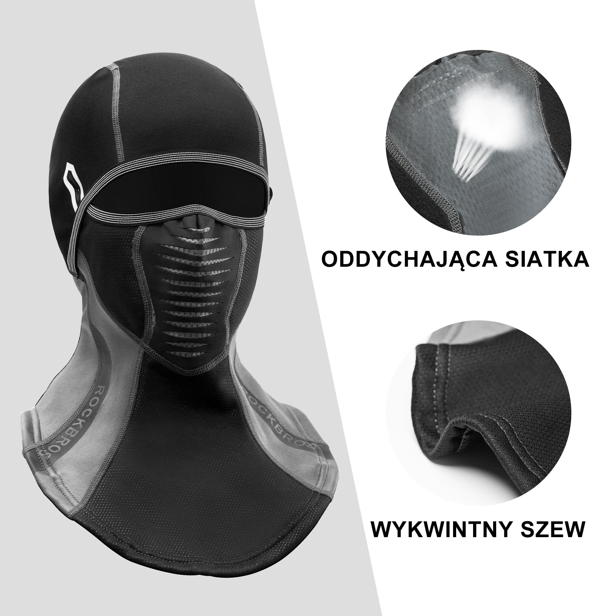Kominiarka Zimowa, Ocieplana Wielofunkcjonalna dla Kobiet i Mężczyzn - Image 3