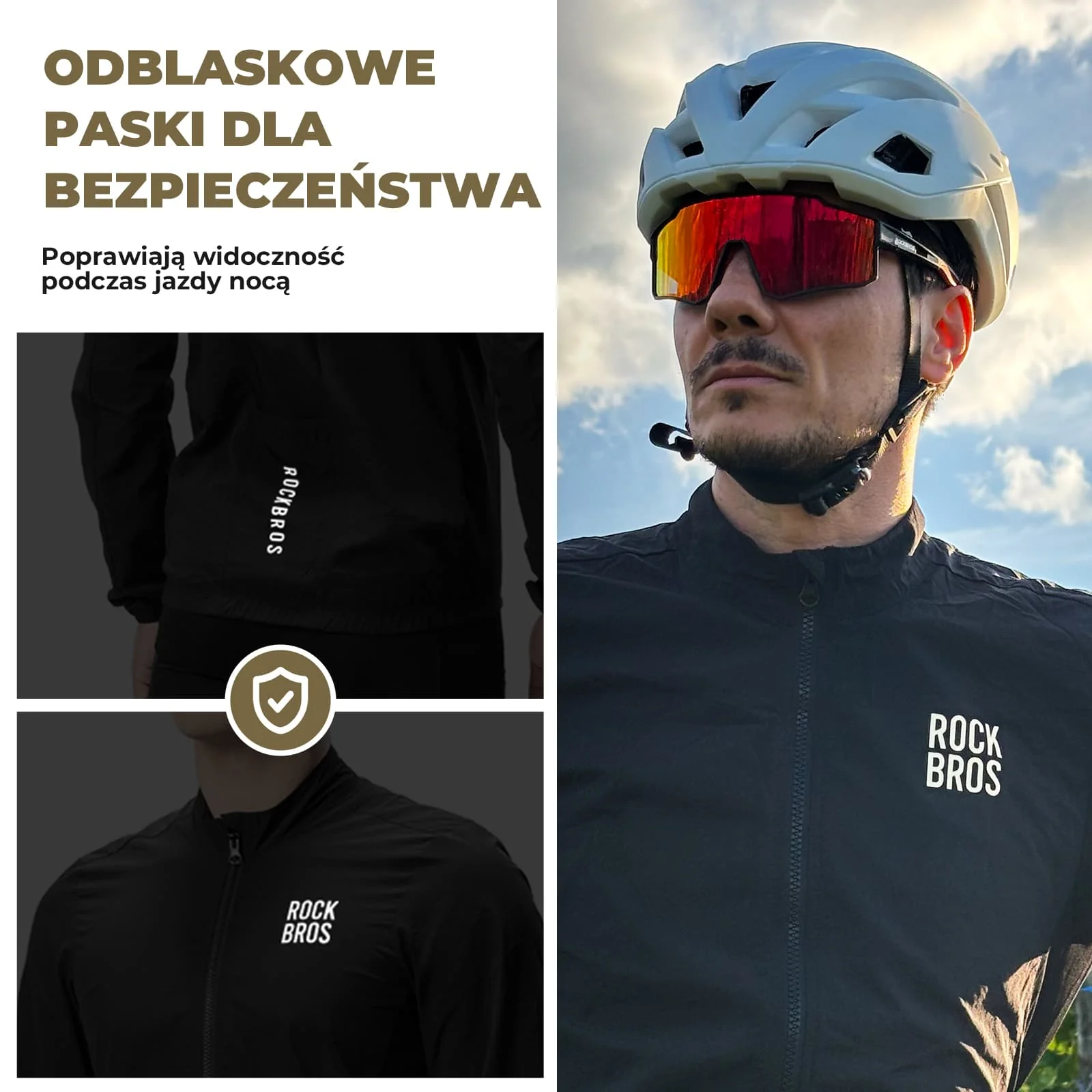 Kurtki Rowerowa z Długim Rękawem-YPW071 - Image 6