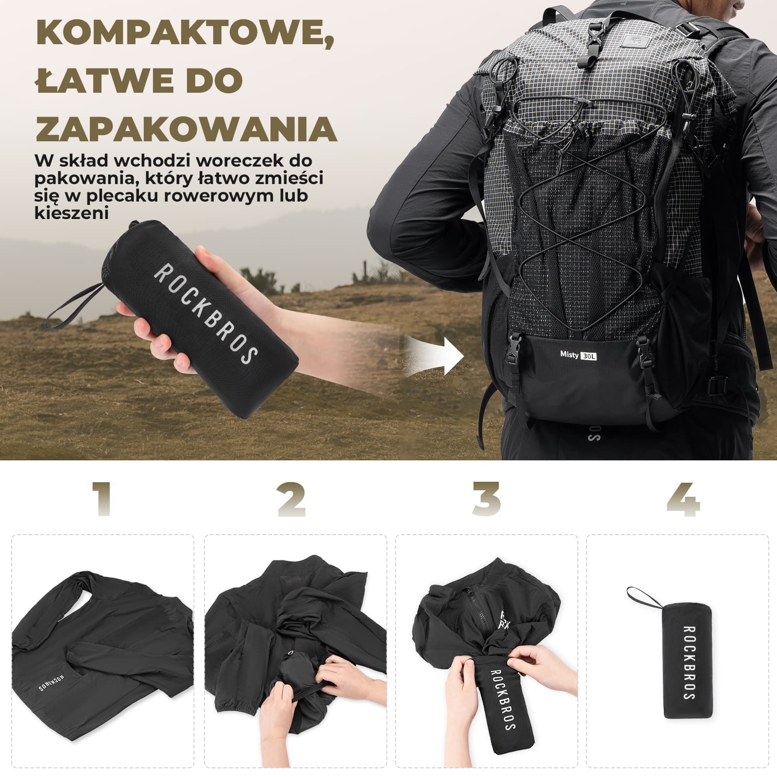 Kurtki Rowerowa z Długim Rękawem-YPW071 - Image 7
