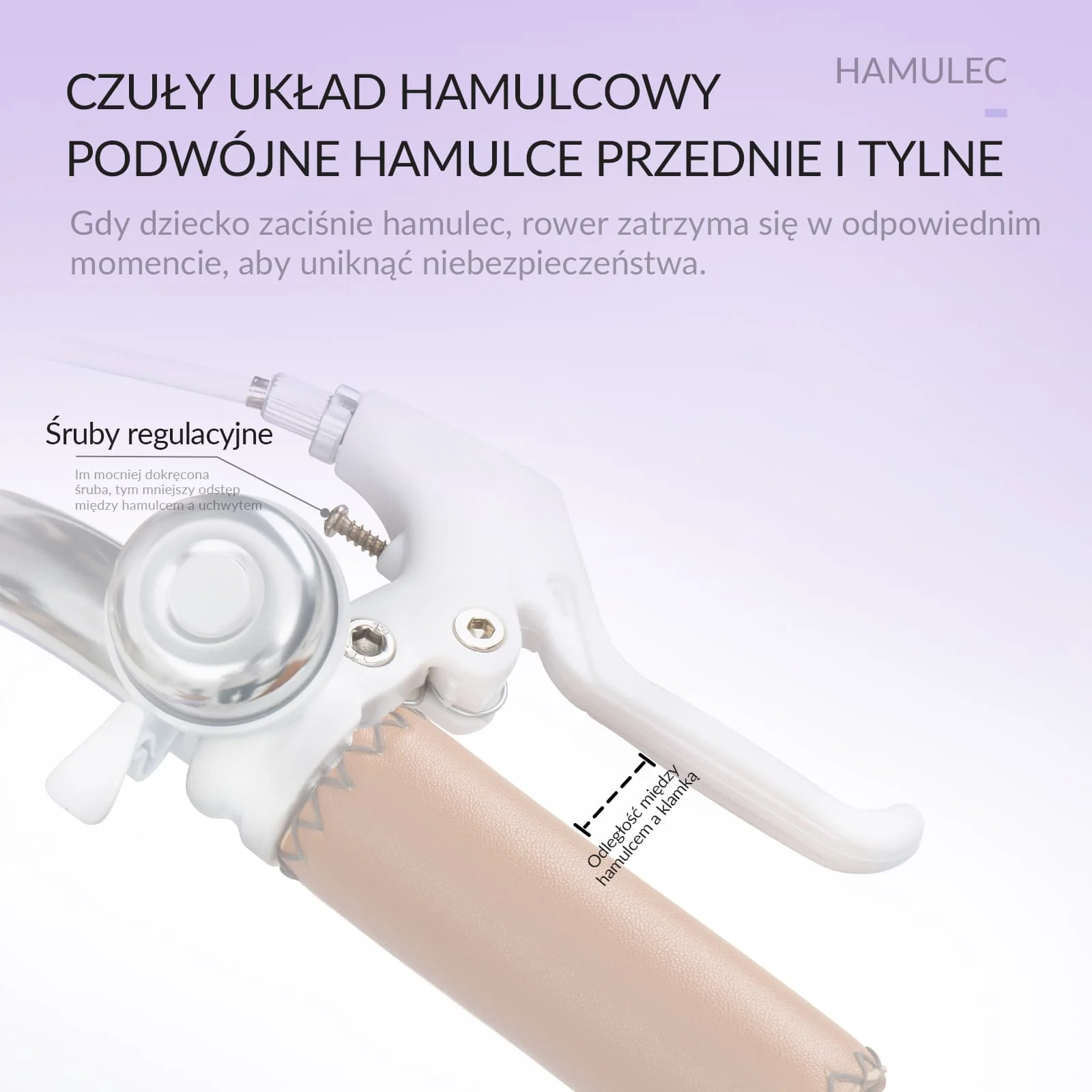 LEVO– 16 Calowy Rower Dziecięcy z Bocznymi Kółkami - Image 5