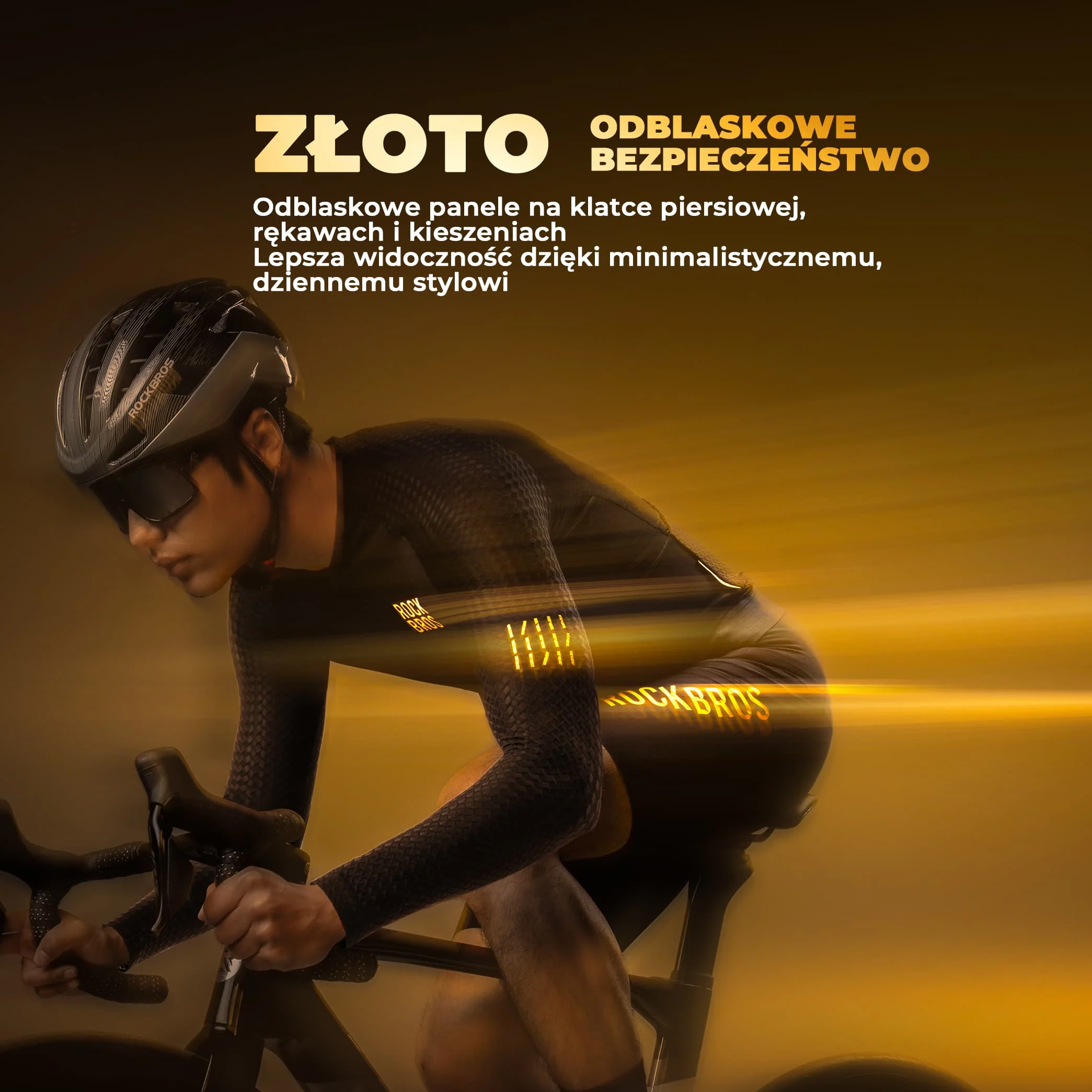 Męska Koszulka Rowerowa z Długim Rękawem Krój 3D-YDCX008 - Image 3