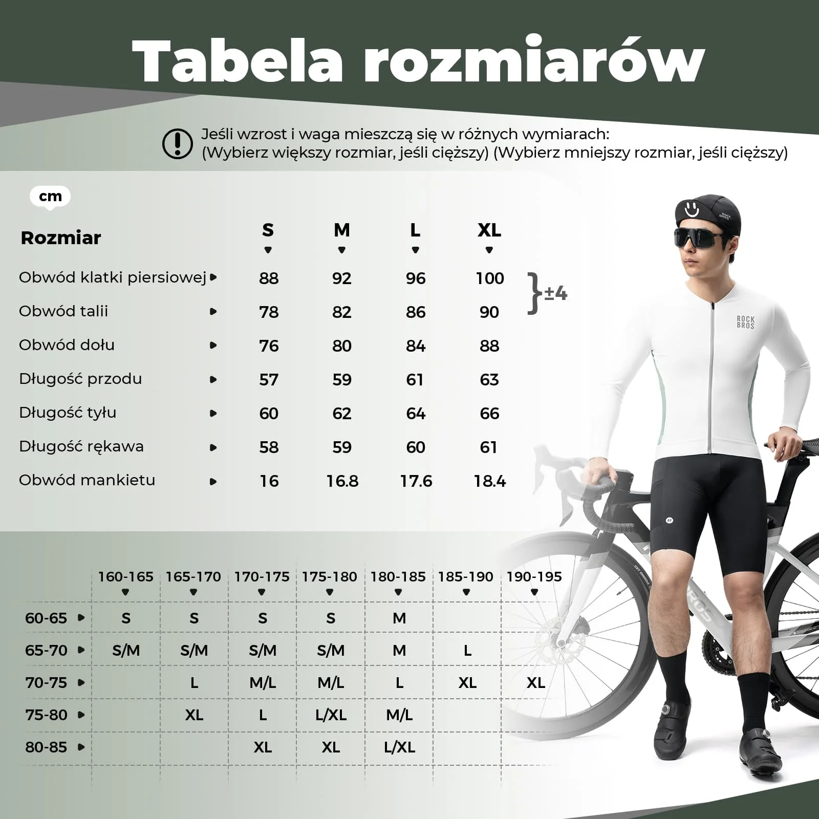 Męska Koszulka Rowerowa z Długim Rękawem Szybkoschnący-YDCX005 - Image 16
