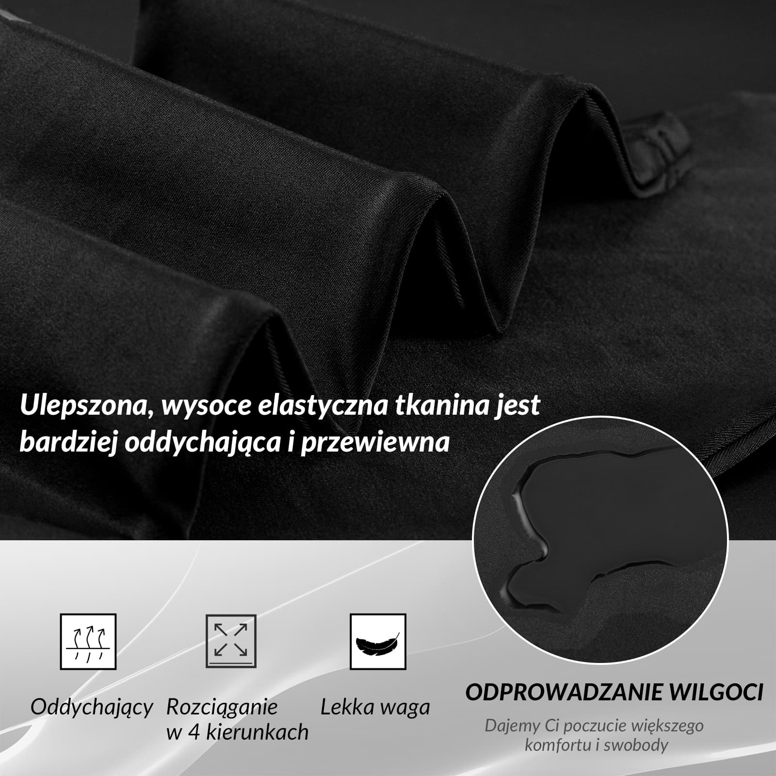 Męskie Długie Kompresyjne Spodnie Rowerowe z Wkładką Legginsy - Image 5