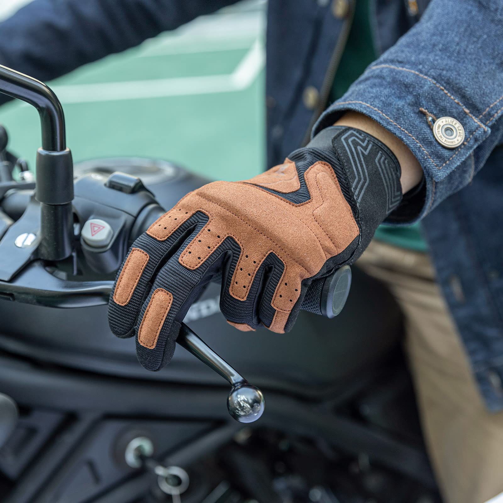 Męskie Rękawice Motocyklowe z Ekranem Dotykowym-MT003 - Image 26