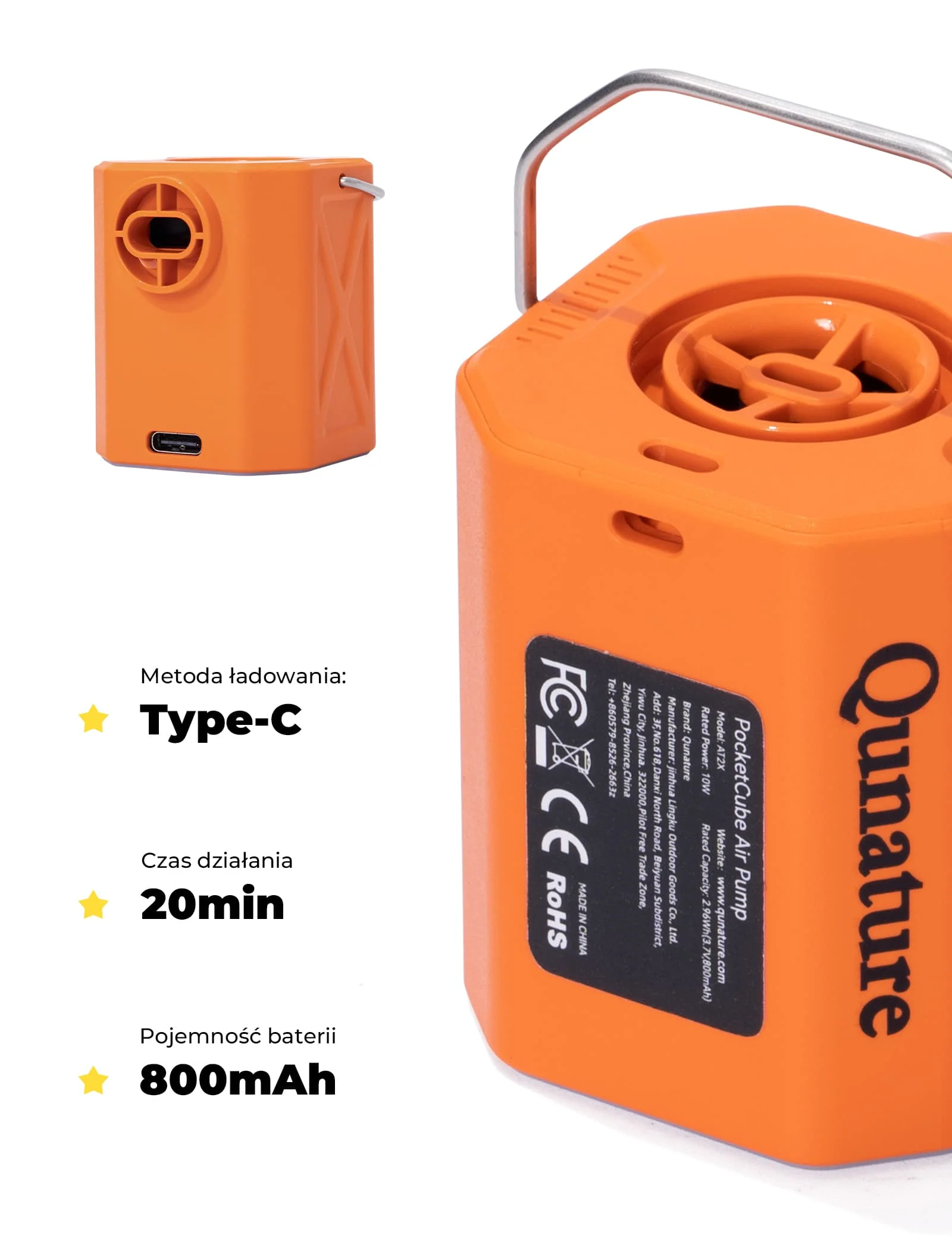 Mini Pompka Elektryczna 4.2 KPA - Image 6