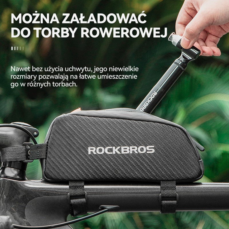 Mini Pompka Rowerowa Classic 130 PSI z Zaworem Amerykańskim/Presta Schrader-PB011 - Image 6