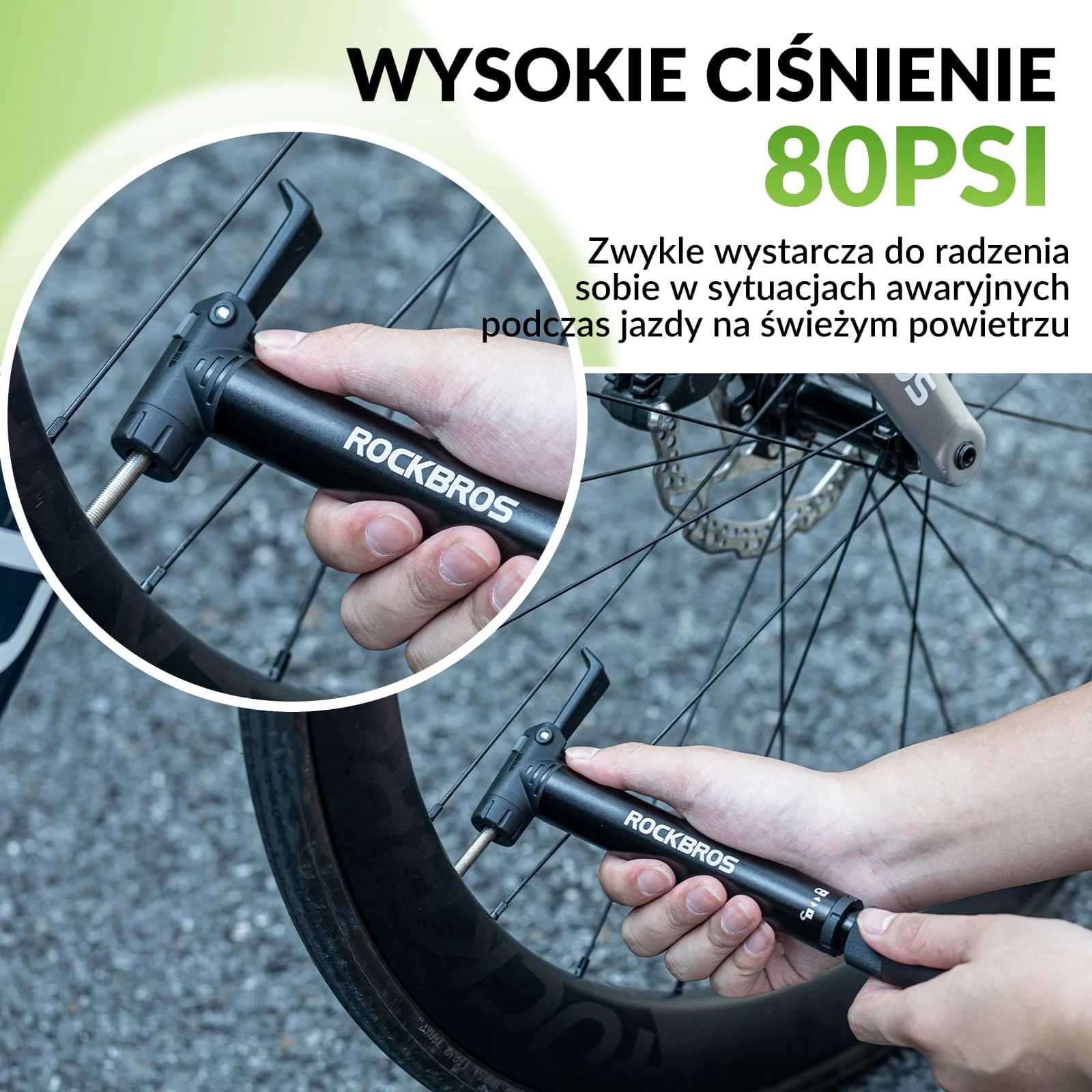 Mini Pompki Rowerowe z Kluczem Grzechotkowym -TG-1616 - Image 7