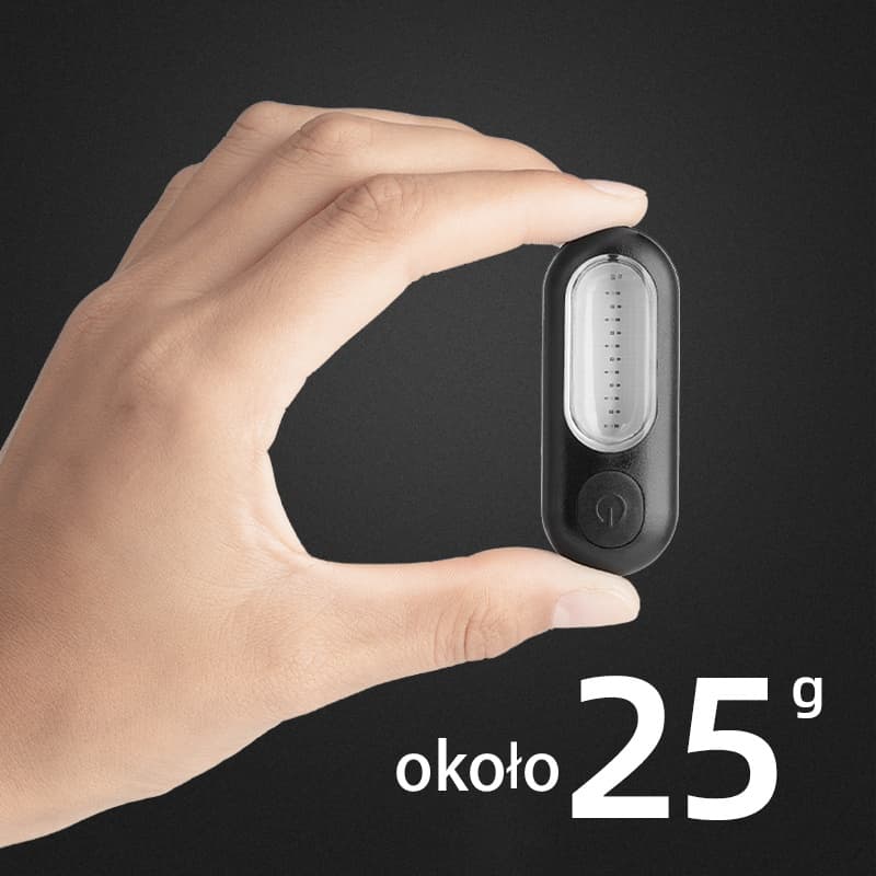Mini Tylne Światło Rowerowe COB Dwukolorowe - Image 10