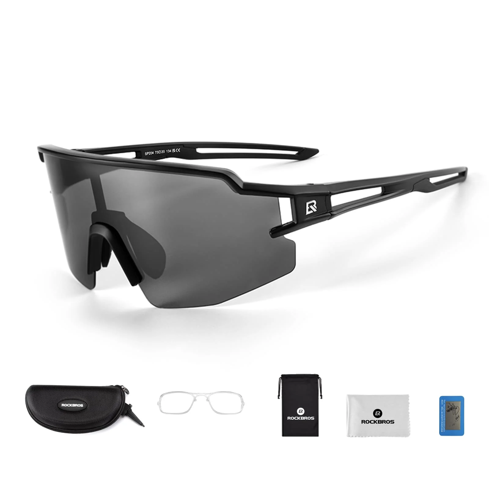Okulary Polaryzacyjne Kolarskie UV Gogle Rowerowe Sportowe-SP204 - Image 11