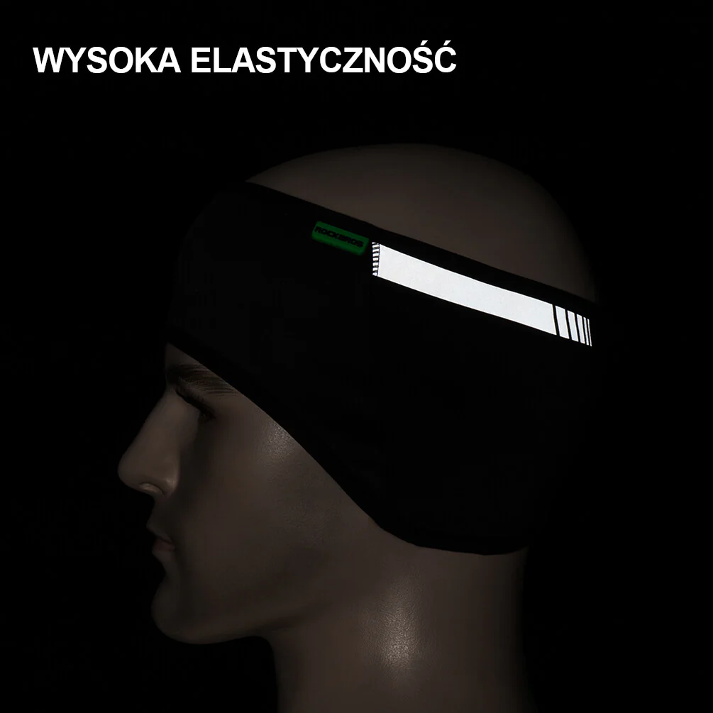 Opaska na Głowę na Rower Wiatroszczelny i Ciepły - Image 5