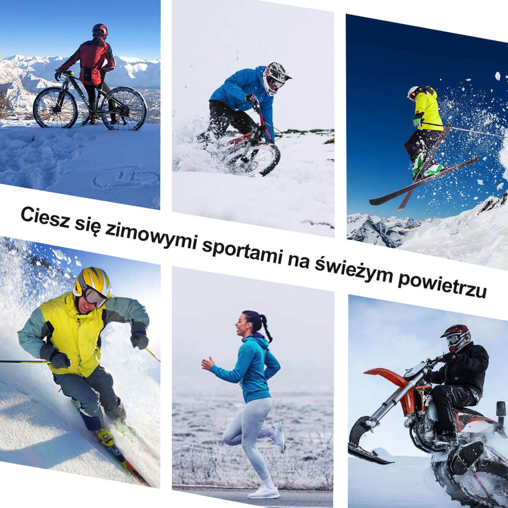 Opaska na Głowę na Rower Wiatroszczelny i Ciepły - Image 6