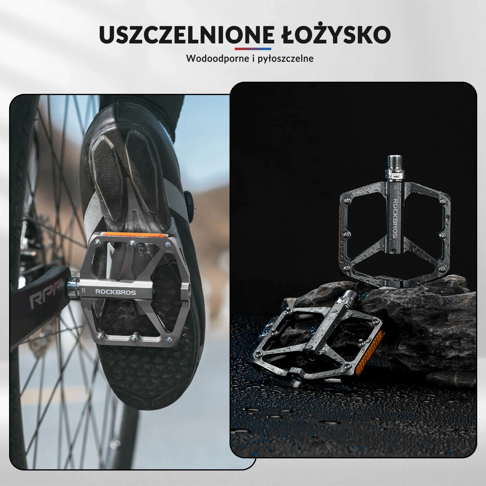 Pedał Rowerowy ze Stopu Aluminium Antypoślizgowy -K371 - Image 22