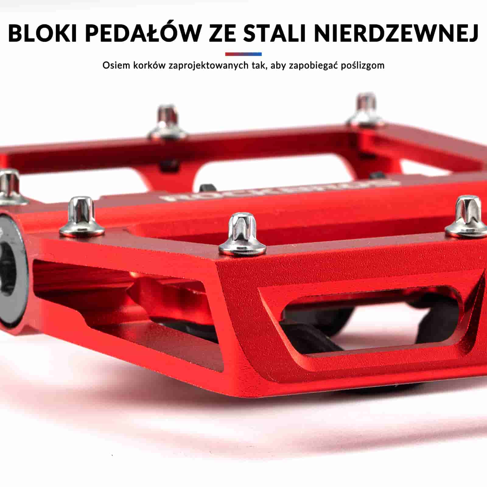 Pedały Rowerowe Aluminiowe Antypoślizgowe Pedały SPD/Pedały Platformowe 9/16" - Image 11
