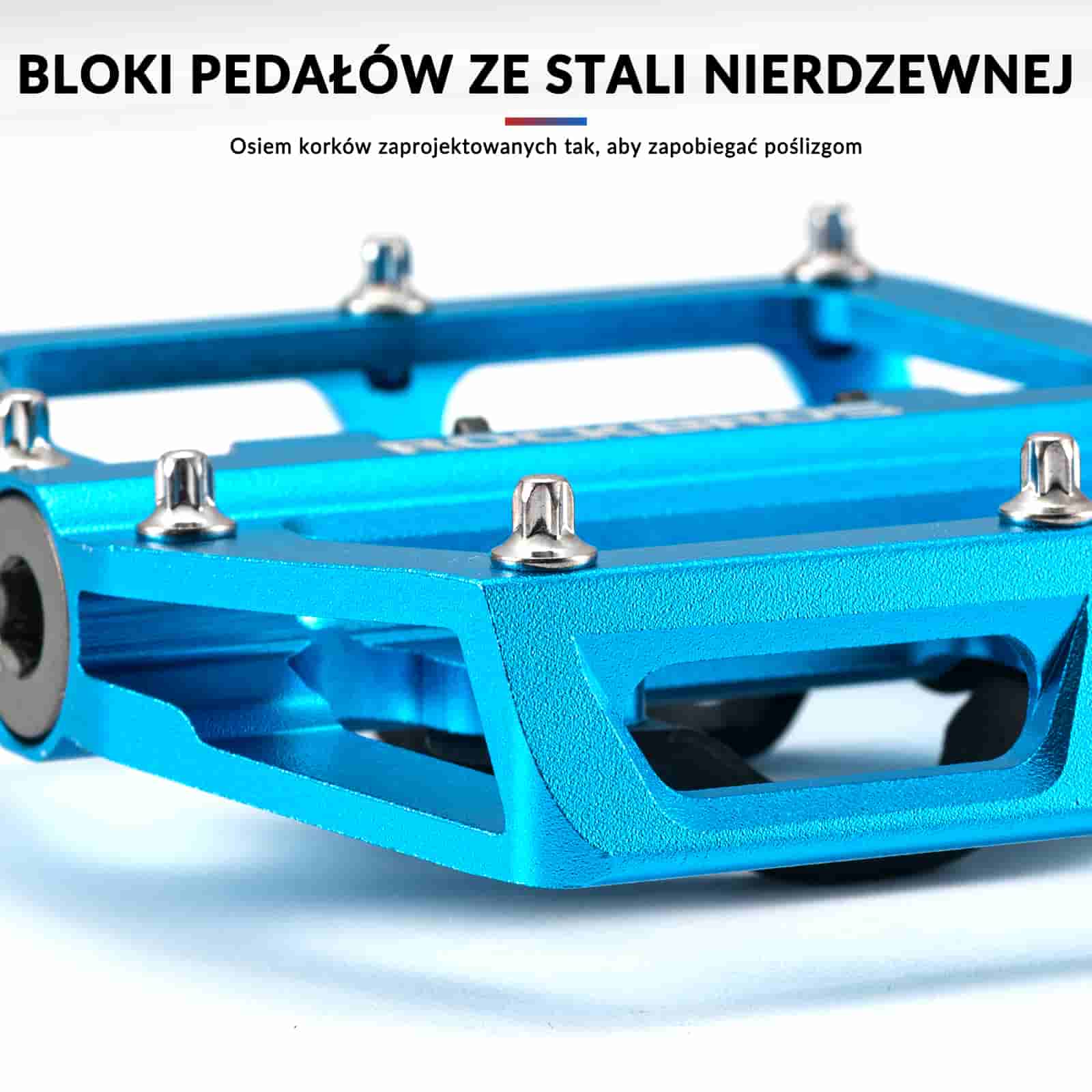 Pedały Rowerowe Aluminiowe Antypoślizgowe Pedały SPD/Pedały Platformowe 9/16" - Image 18
