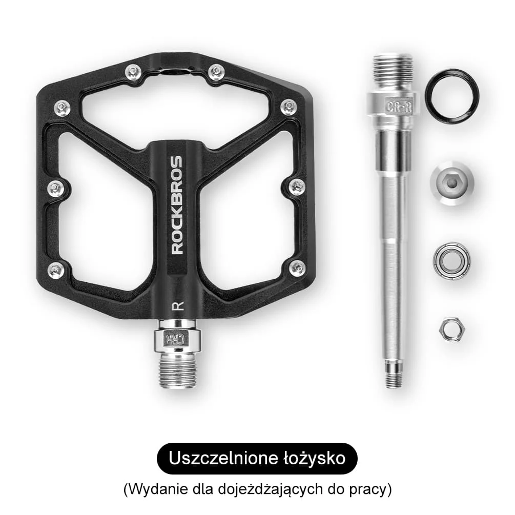 Pedały Rowerowe Pedały z Aluminium 9/16 Cala Para - Image 10