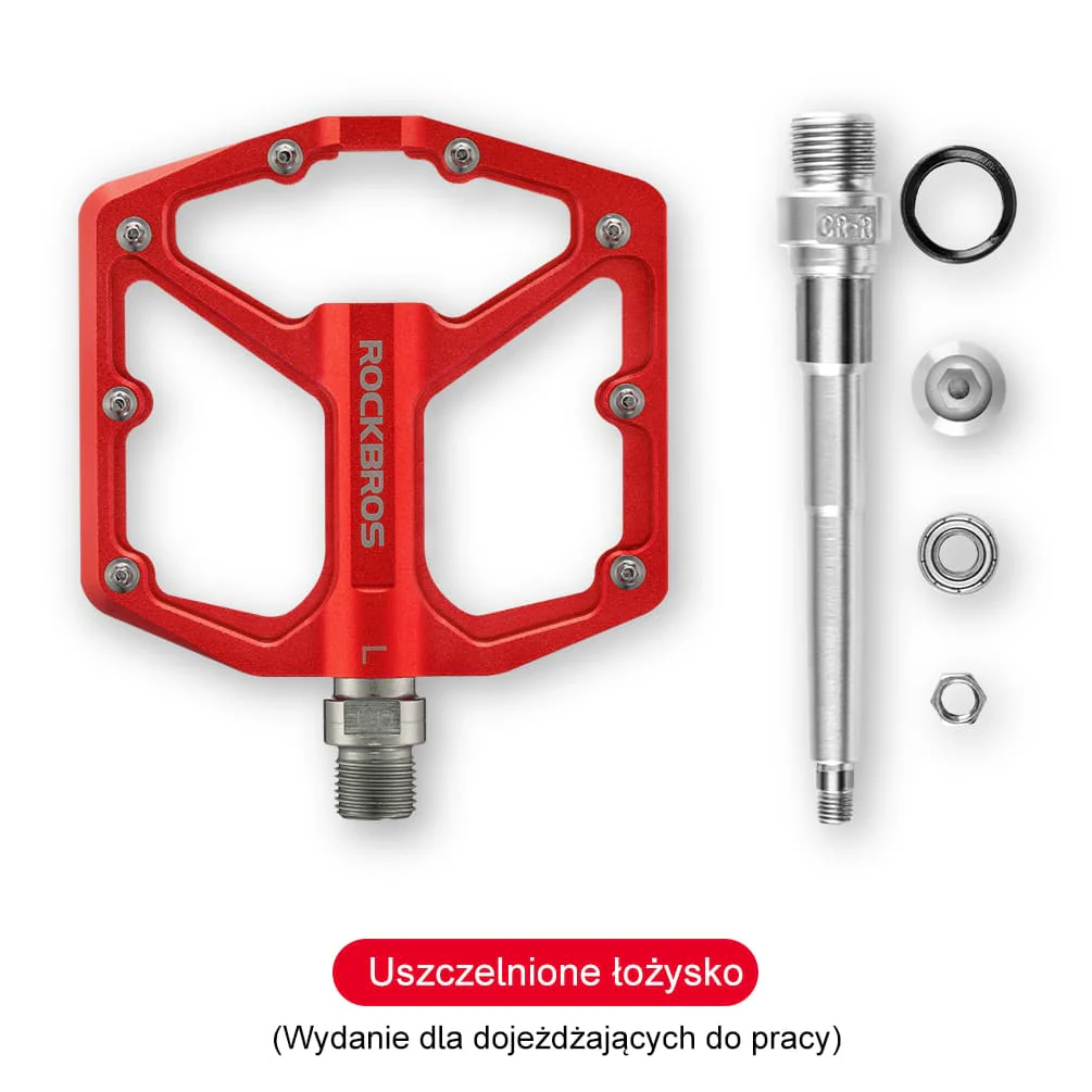 Pedały Rowerowe Pedały z Aluminium 9/16 Cala Para - Image 17