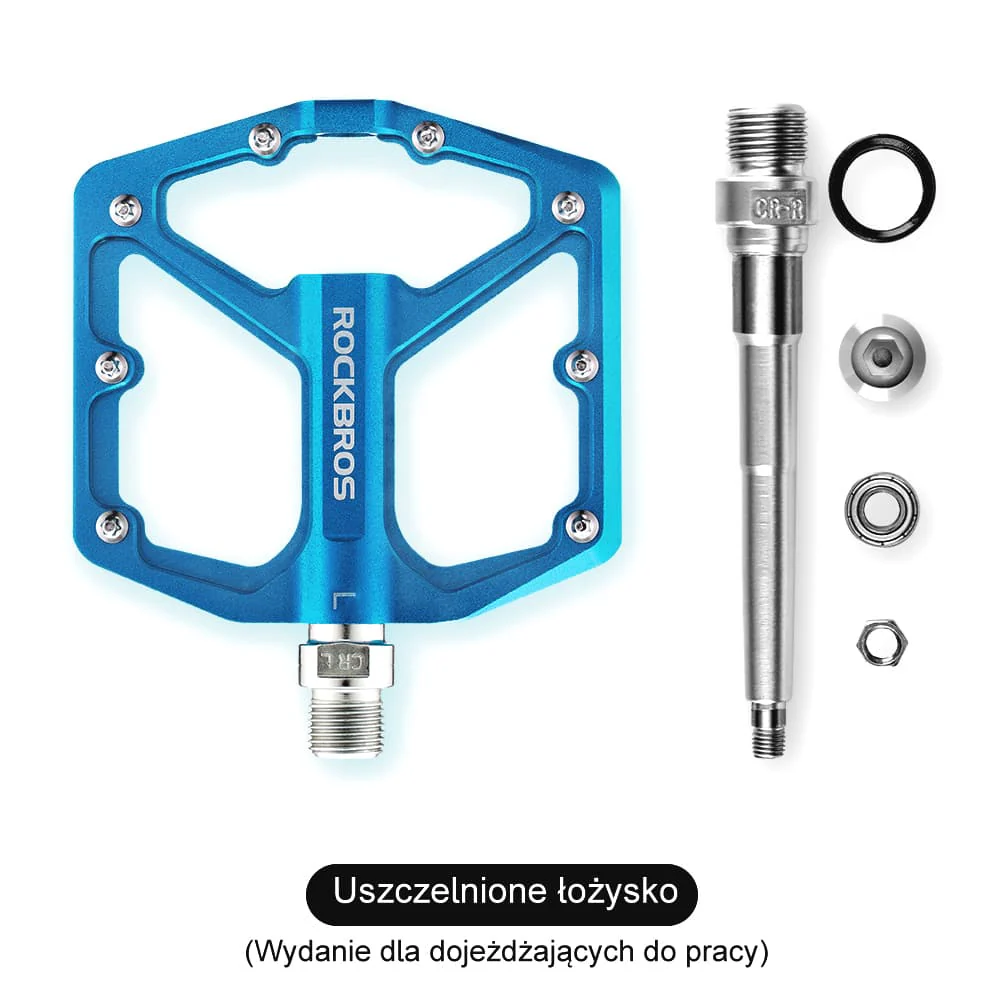 Pedały Rowerowe Pedały z Aluminium 9/16 Cala Para - Image 24