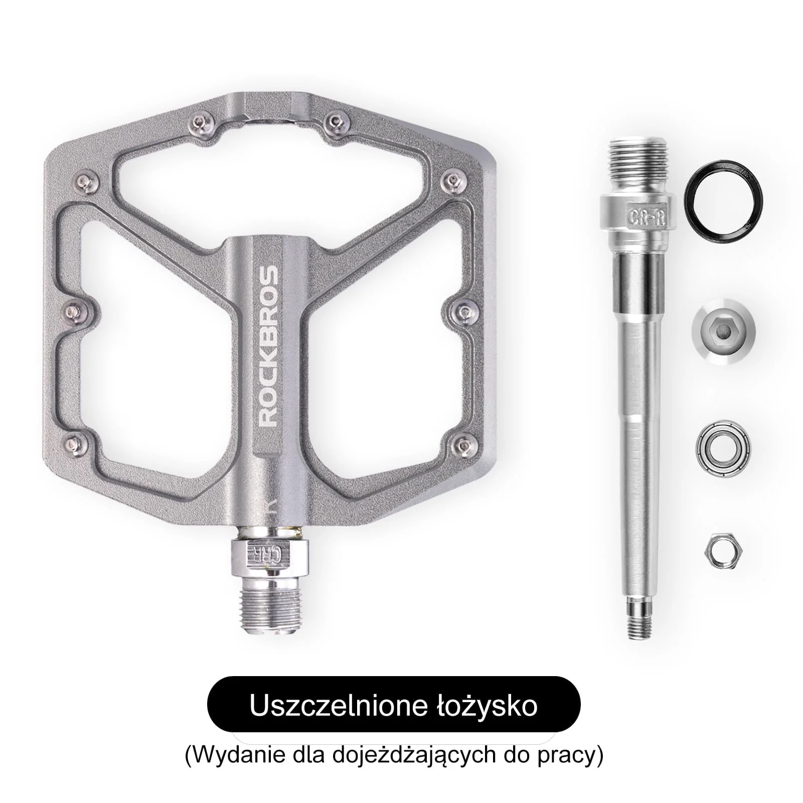 Pedały Rowerowe Pedały z Aluminium 9/16 Cala Para - Image 31